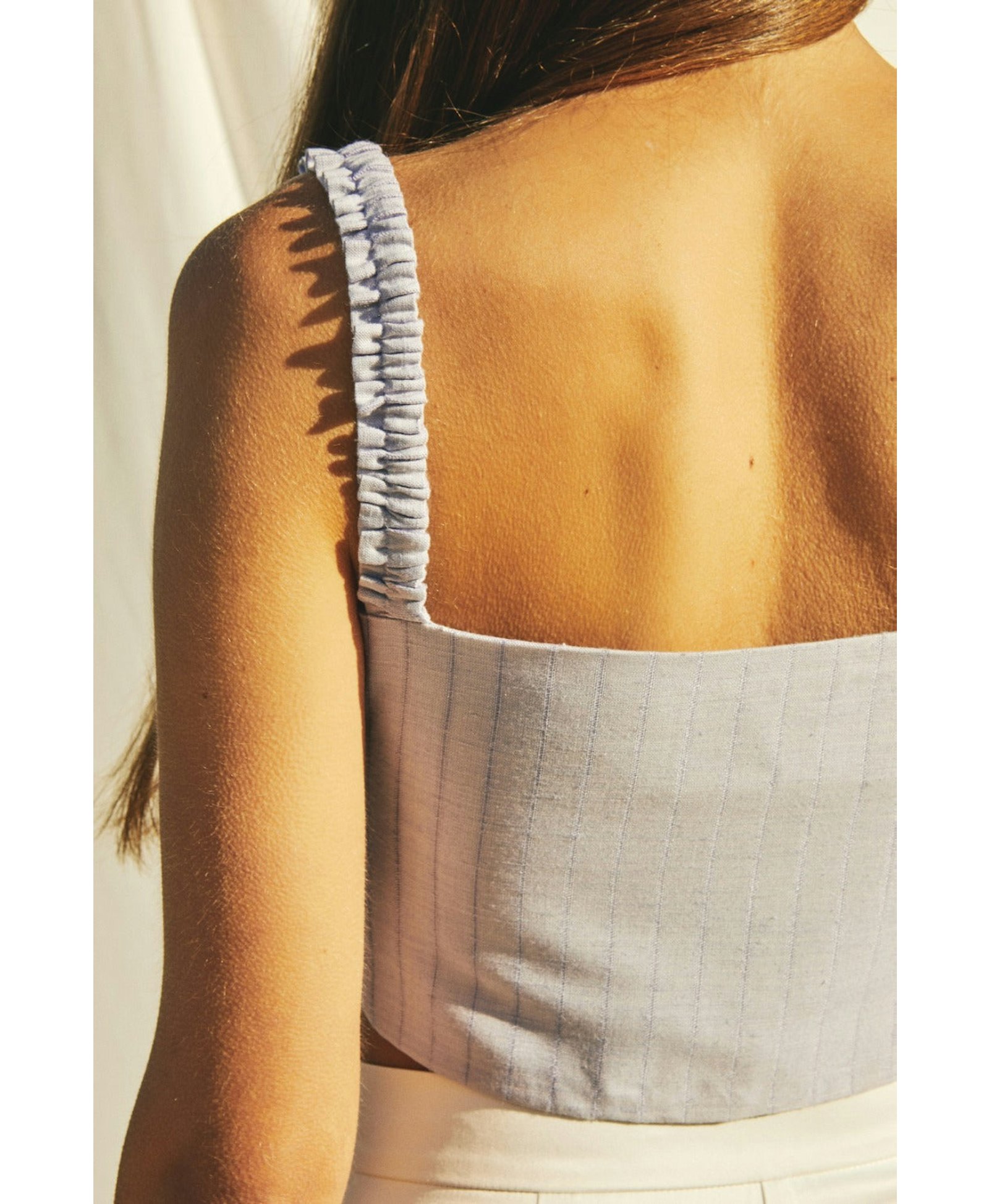 Simon Linen Top made by Nazli Ceren