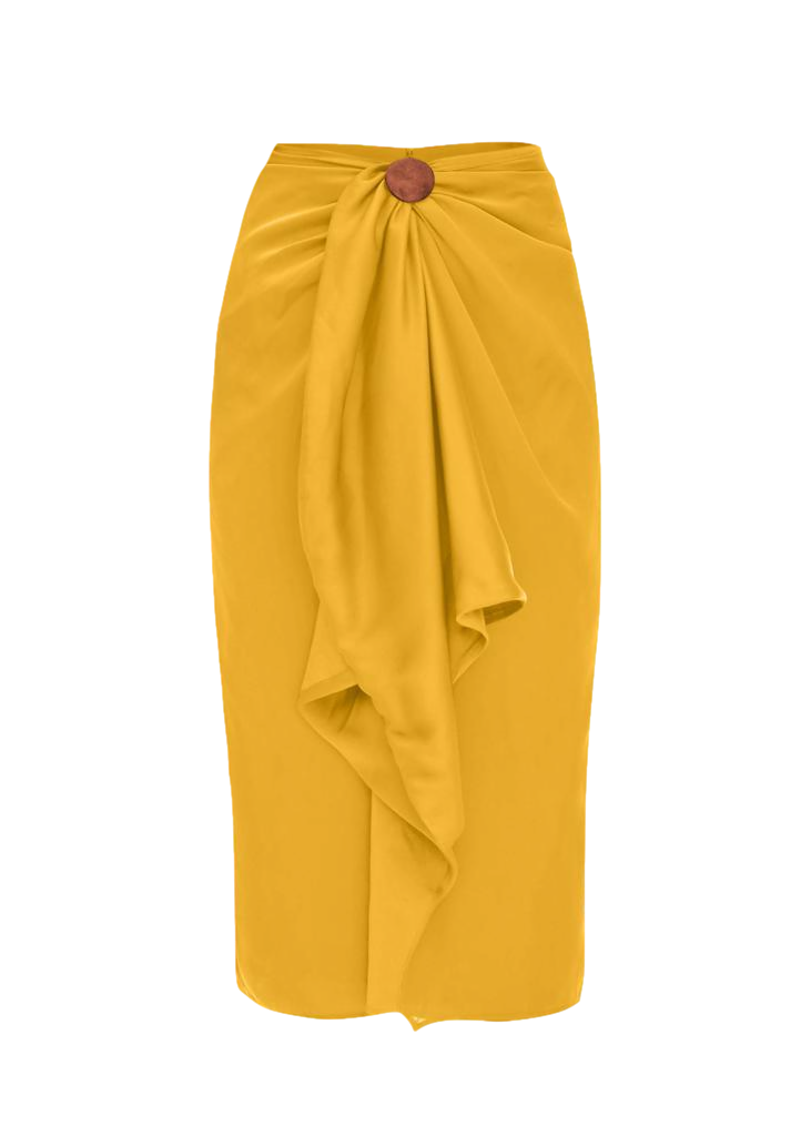 Andrea Iyamah Behati Marigold Skirt