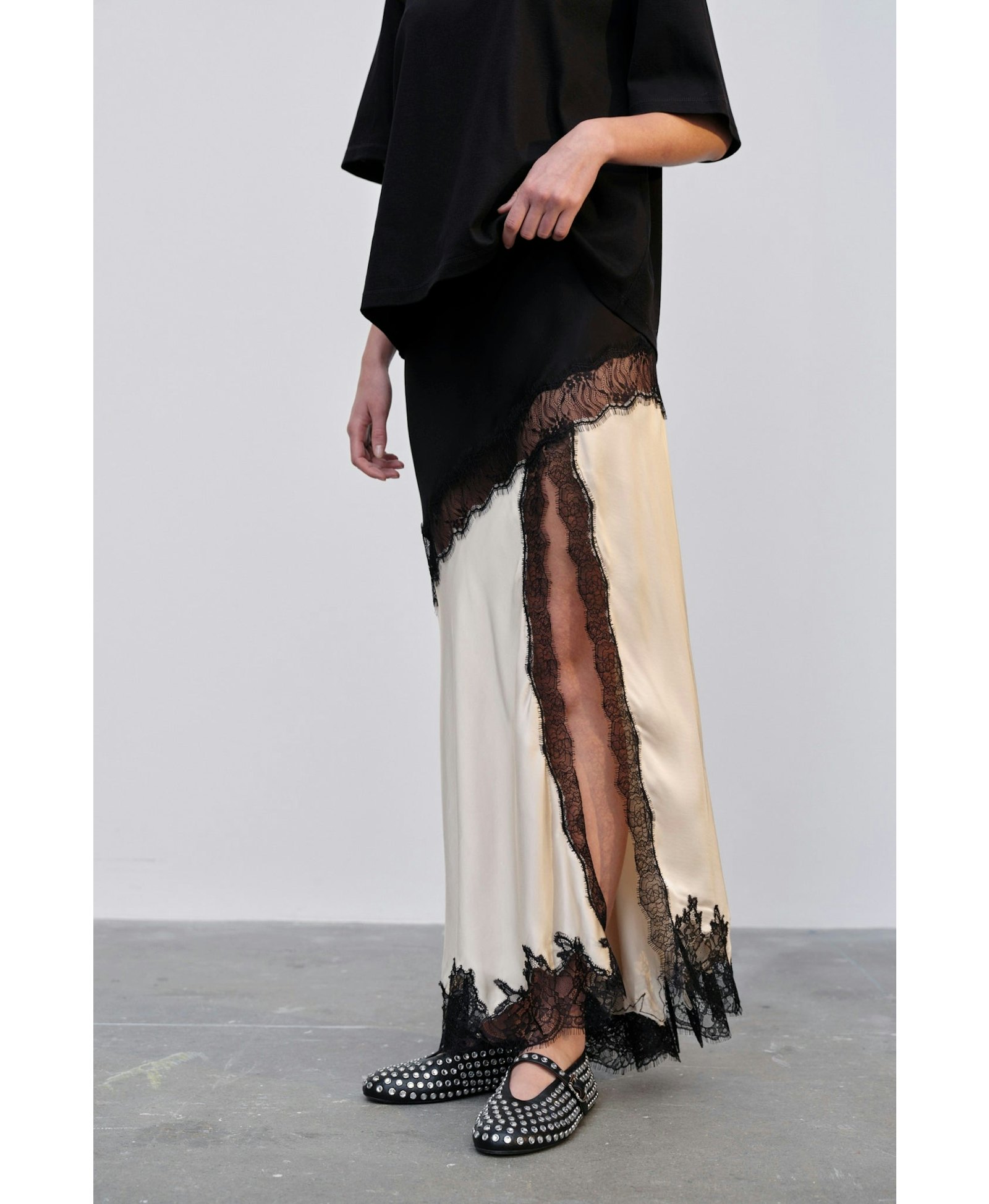 Panter Skirt - Creme / Black made by HERSKIND