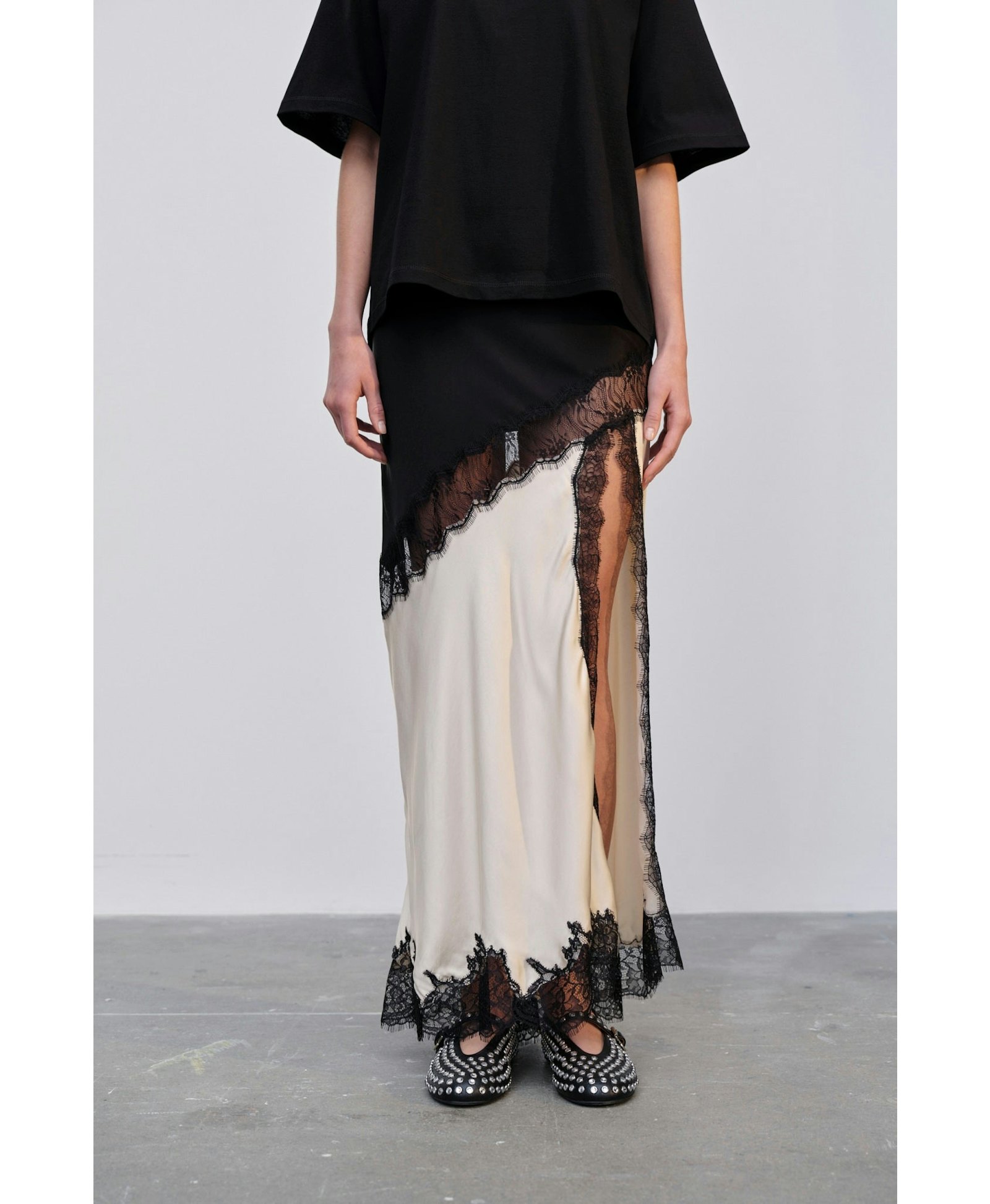 Panter Skirt - Creme / Black made by HERSKIND