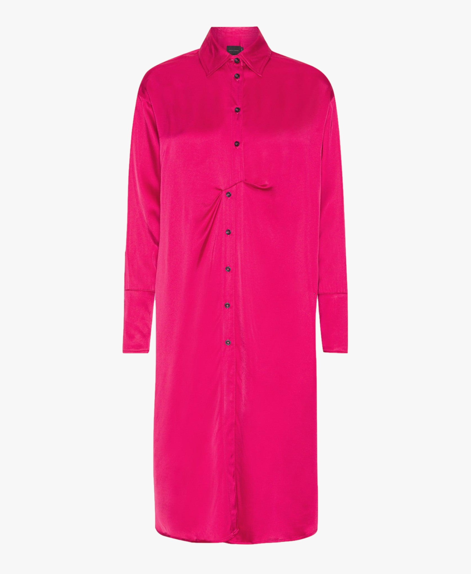 Barba Shirt Dress - Fusia made by HERSKIND