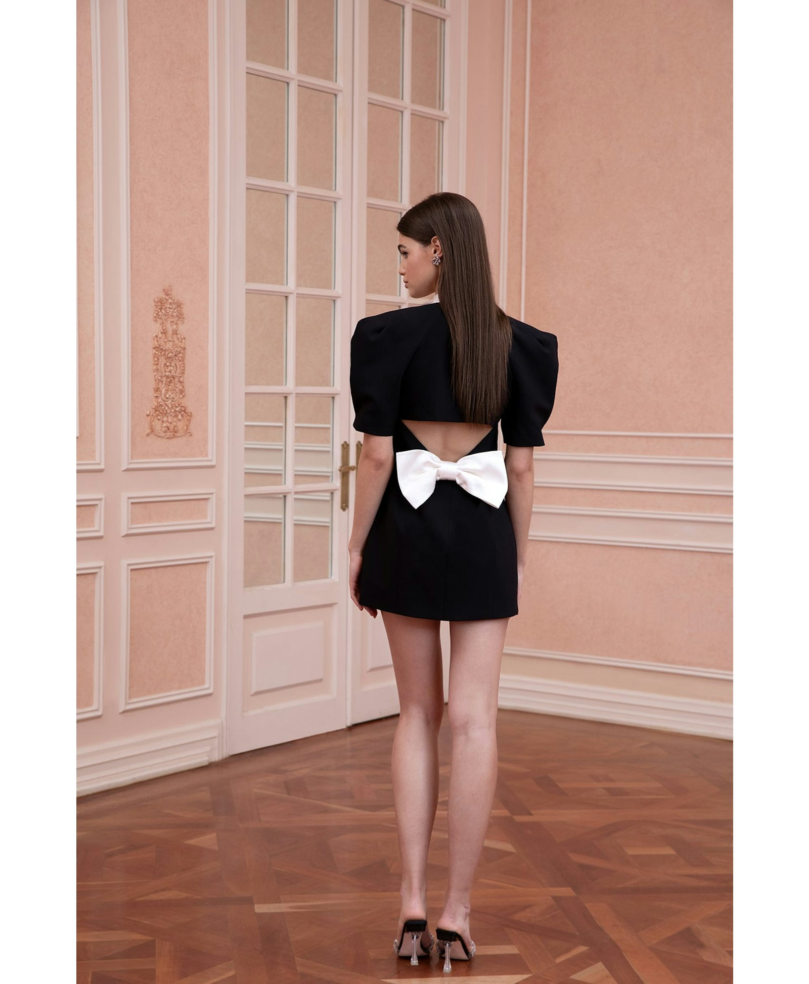 Alia Dress (Black) in Black made by Nana Jacqueline