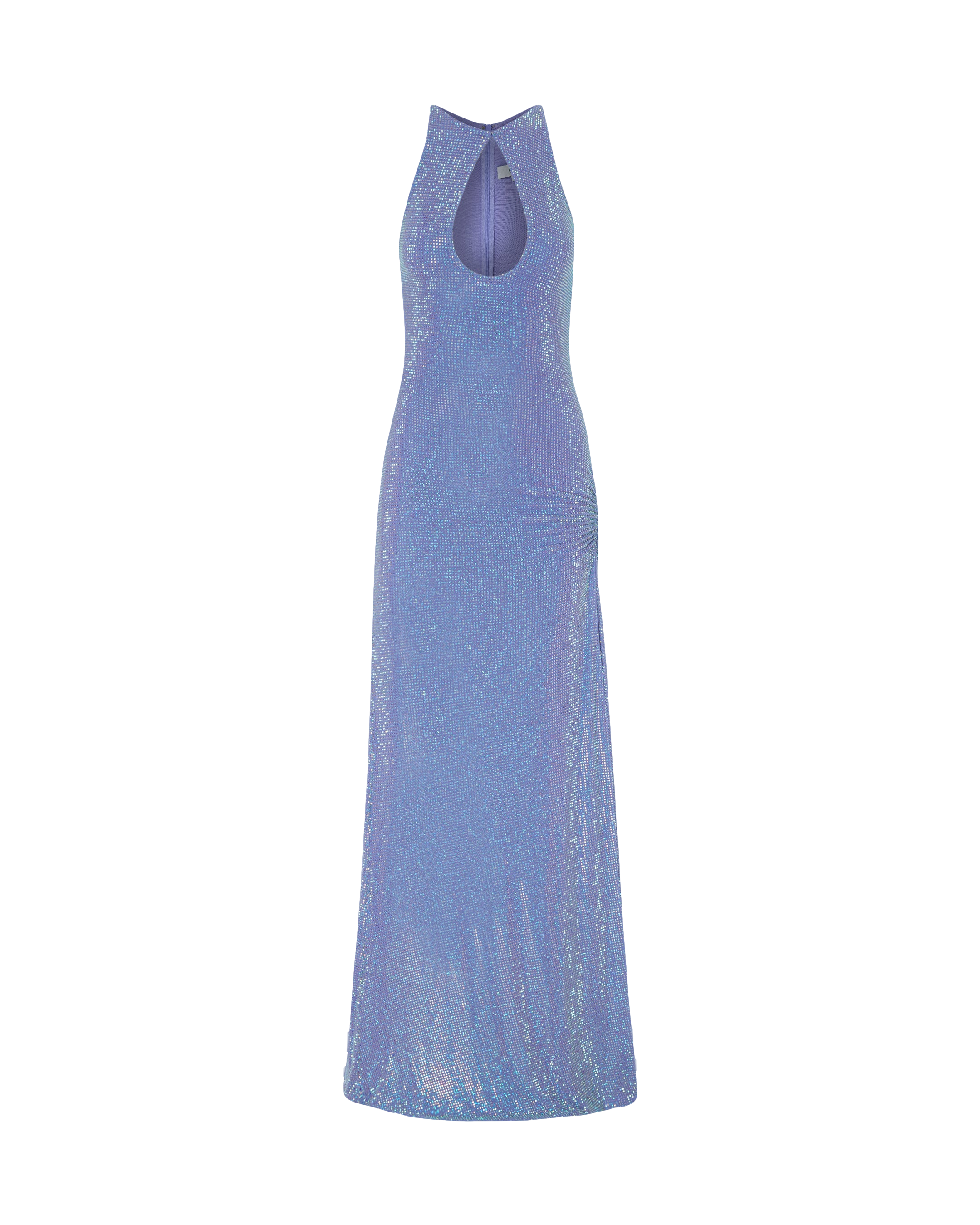 Shop Onori Crystal Maxi Dress In Purple