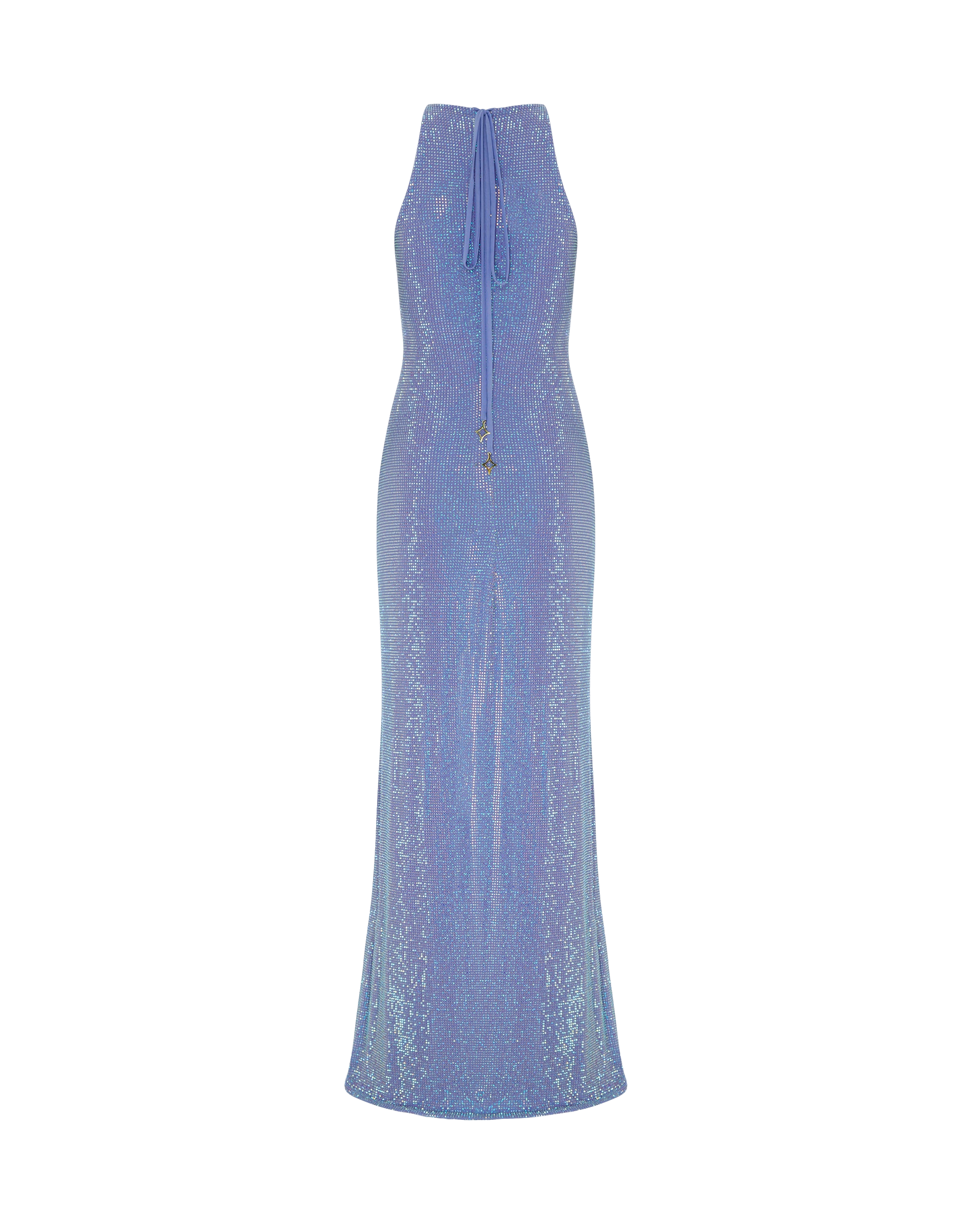 Shop Onori Crystal Maxi Dress In Purple