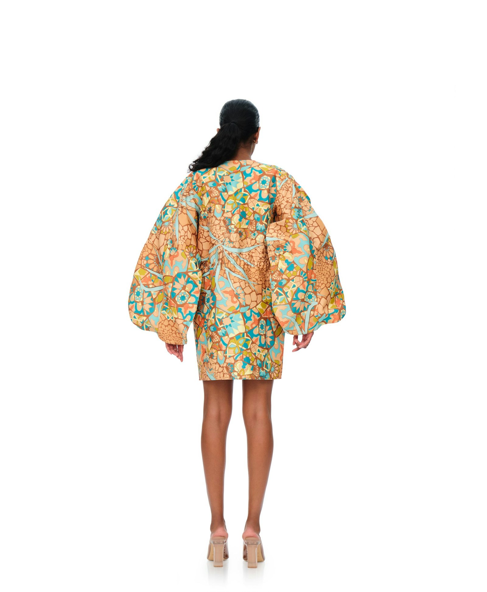 LIDA DRESS - ILIA II PRINT made by Andrea Iyamah