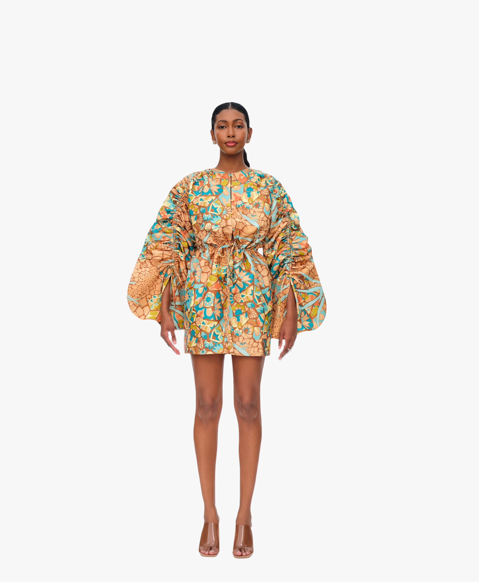 LIDA DRESS - ILIA II PRINT made by Andrea Iyamah