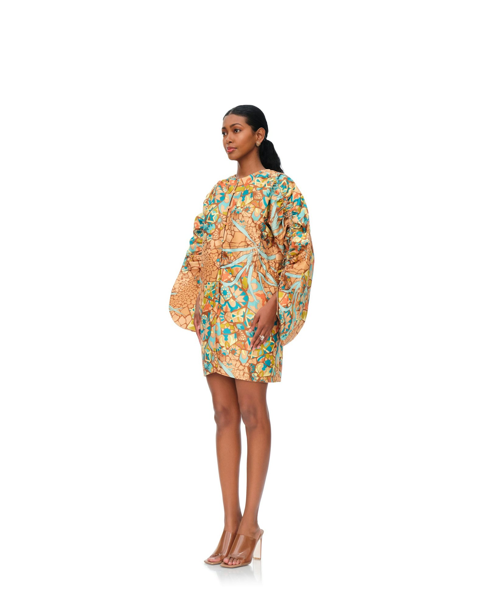 LIDA DRESS - ILIA II PRINT made by Andrea Iyamah