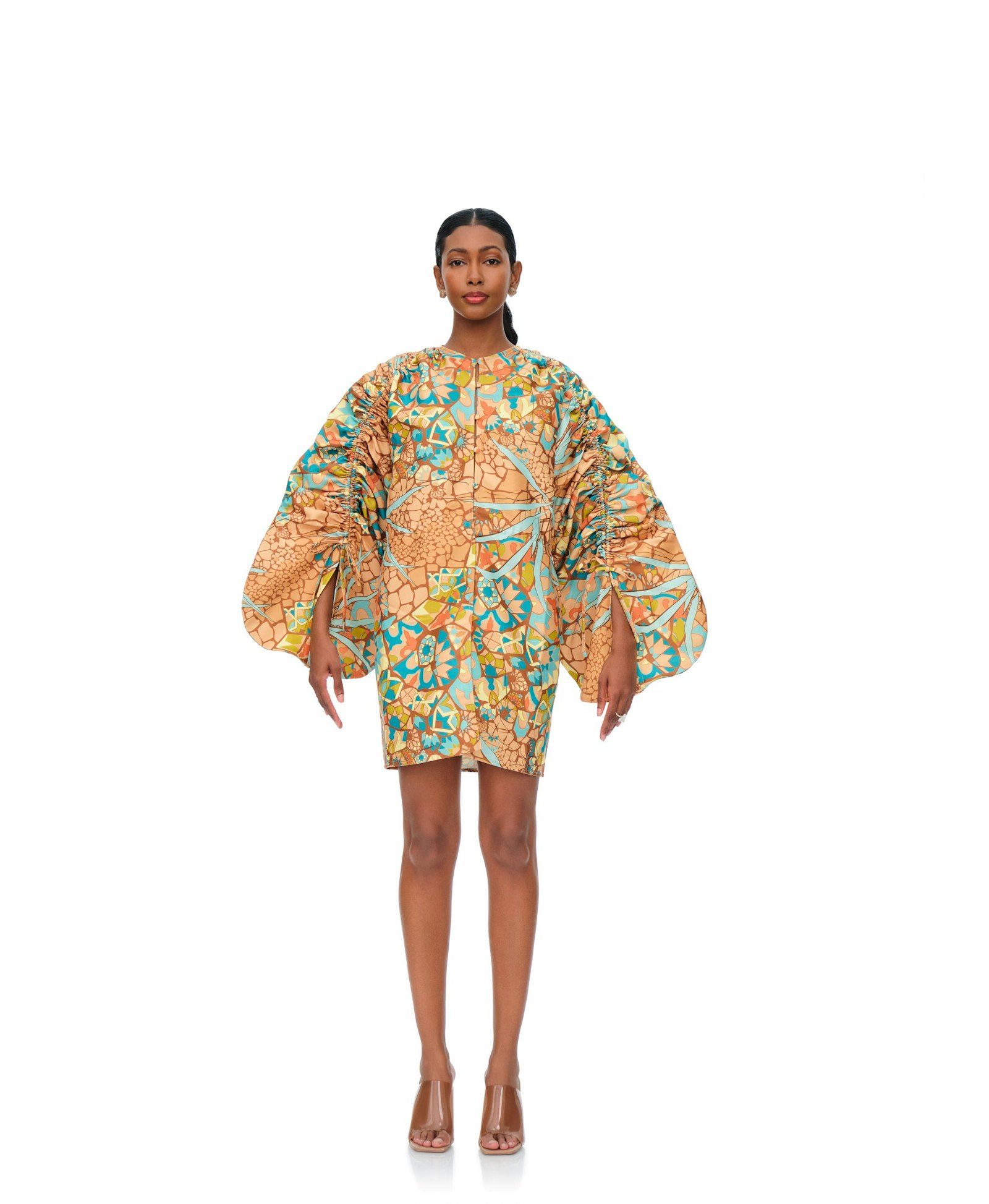LIDA DRESS - ILIA II PRINT made by Andrea Iyamah