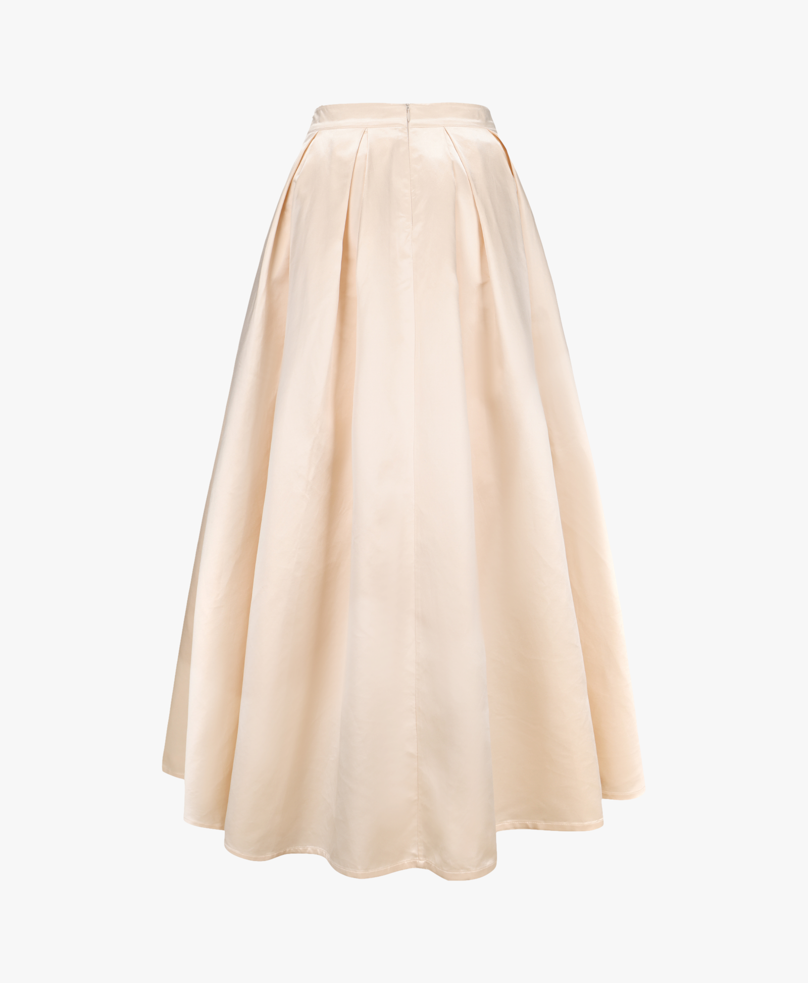 Sonya Satin Dress (Champagne) (Final Sale) in White made by Nana Jacqueline