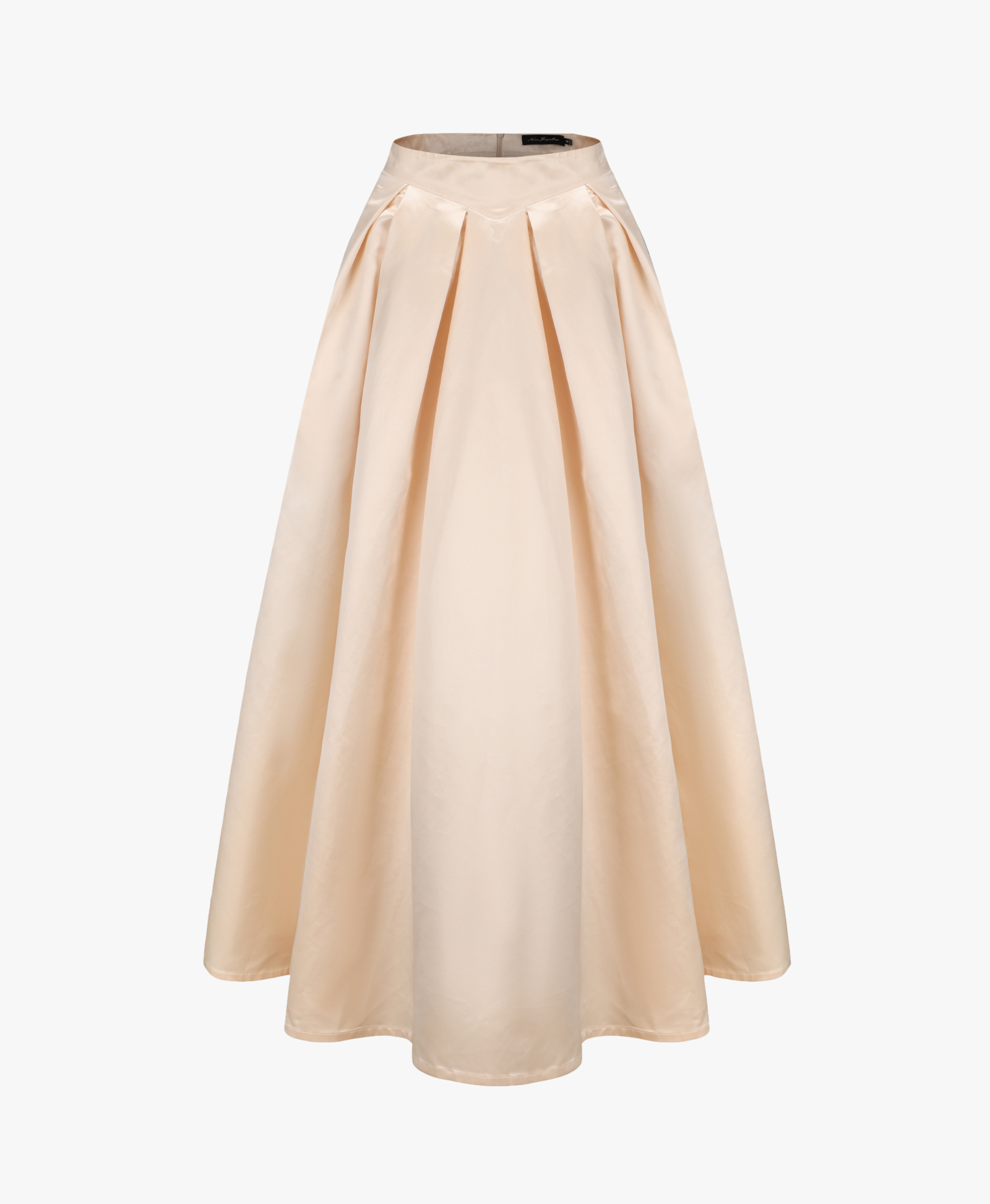 Sonya Satin Dress (Champagne) (Final Sale) in White made by Nana Jacqueline