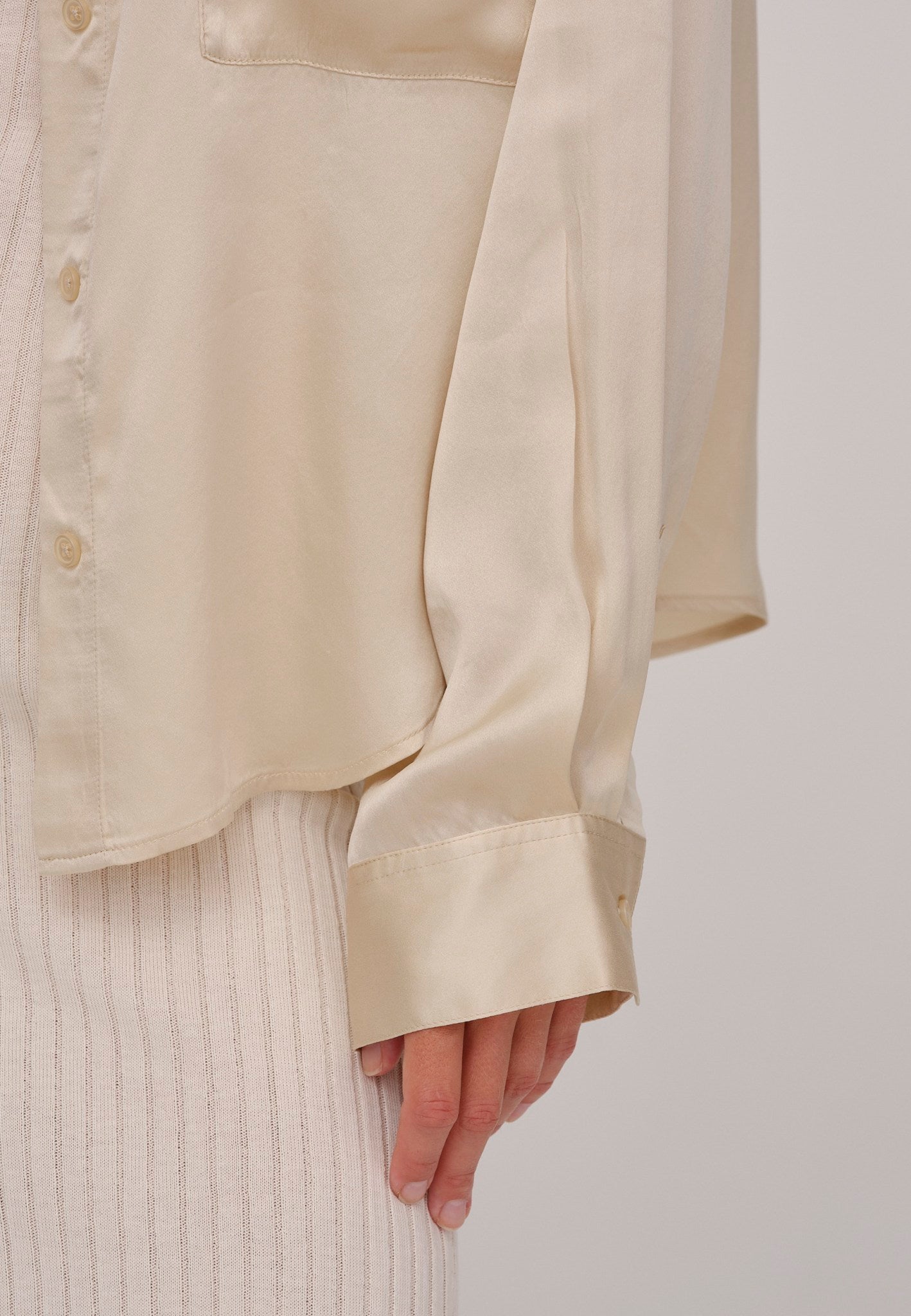 Shop Herskind River Shirt In Beige