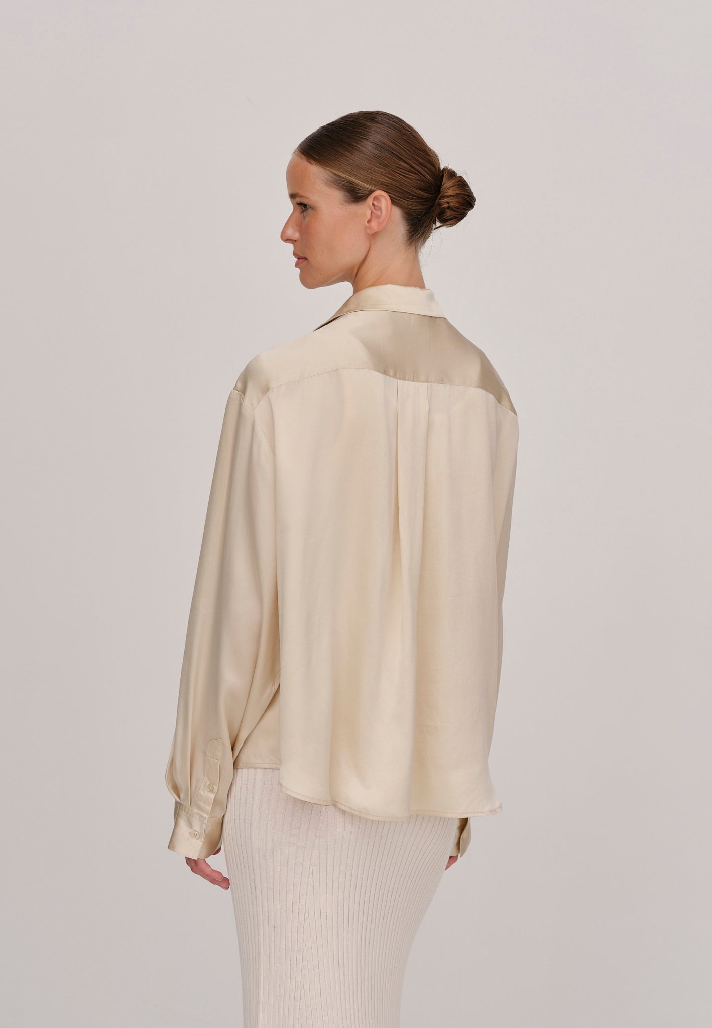 Shop Herskind River Shirt In Beige