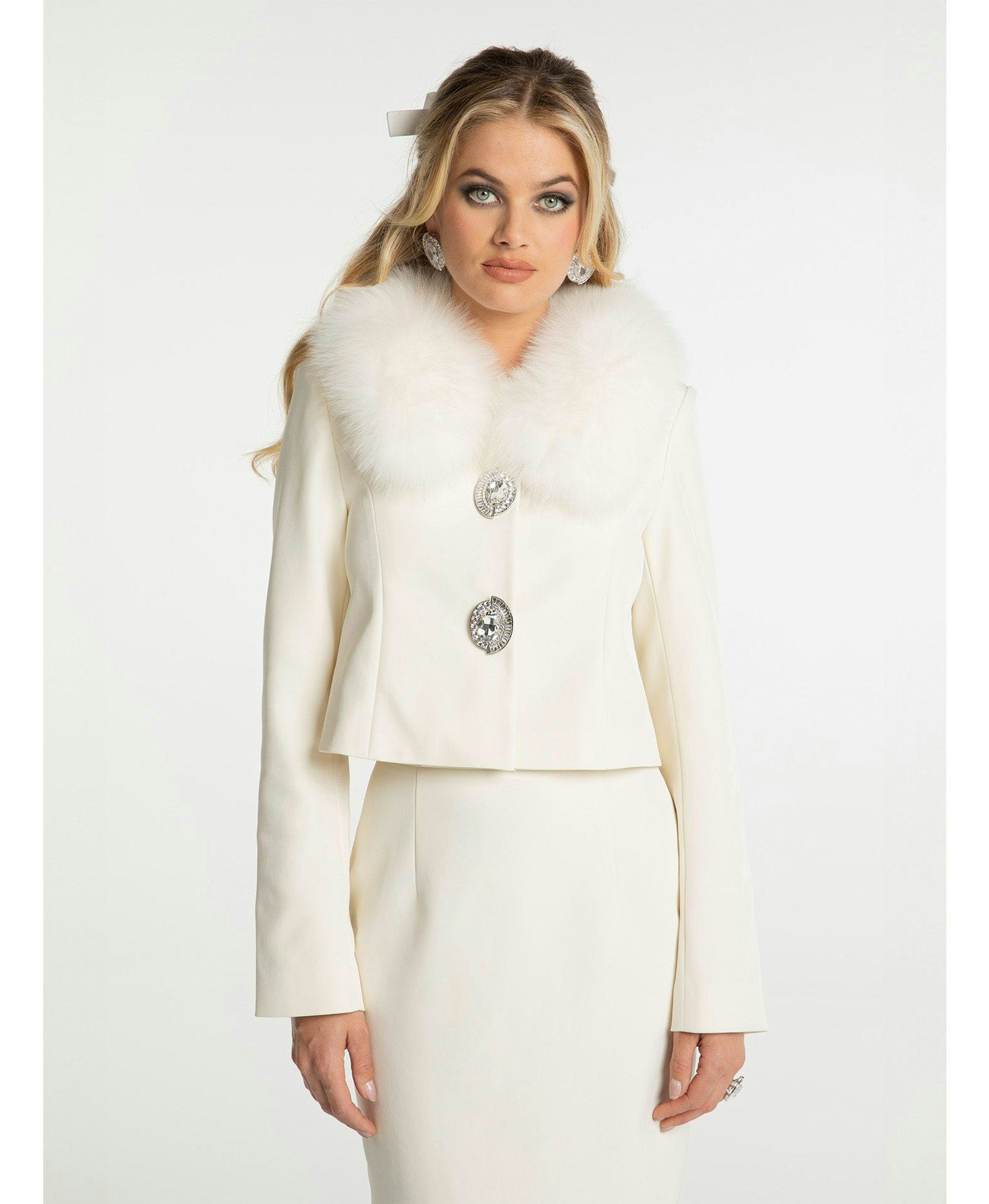 Claira Skirt (Off White) made by Nana Jacqueline