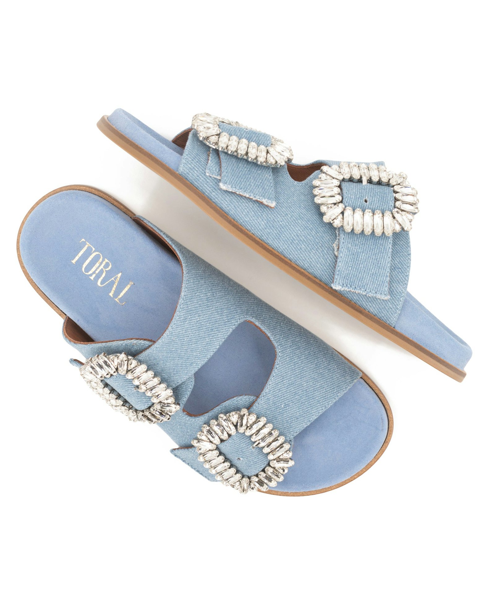 BLUE JEANS SANDALS made by Toral