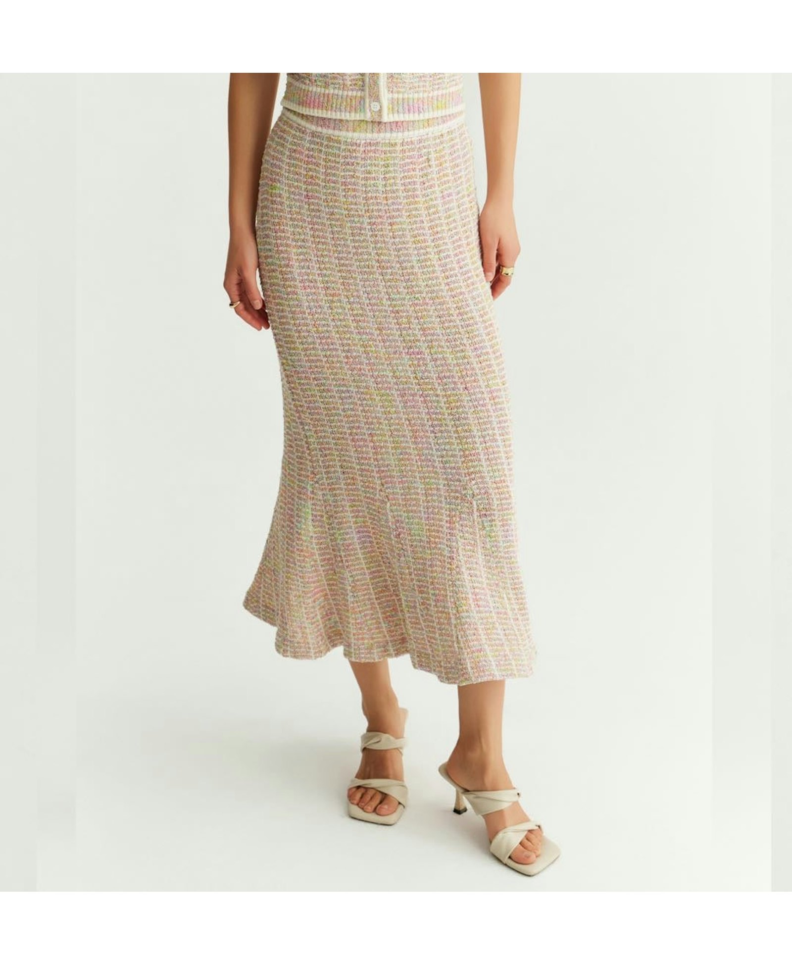 MULTICOLOR GRADIENT MERMAID SKIRT made by CRUSH Collection