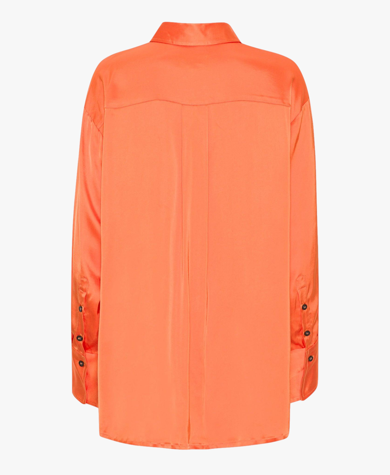 Jenka Shirt - Mandarin Red made by HERSKIND
