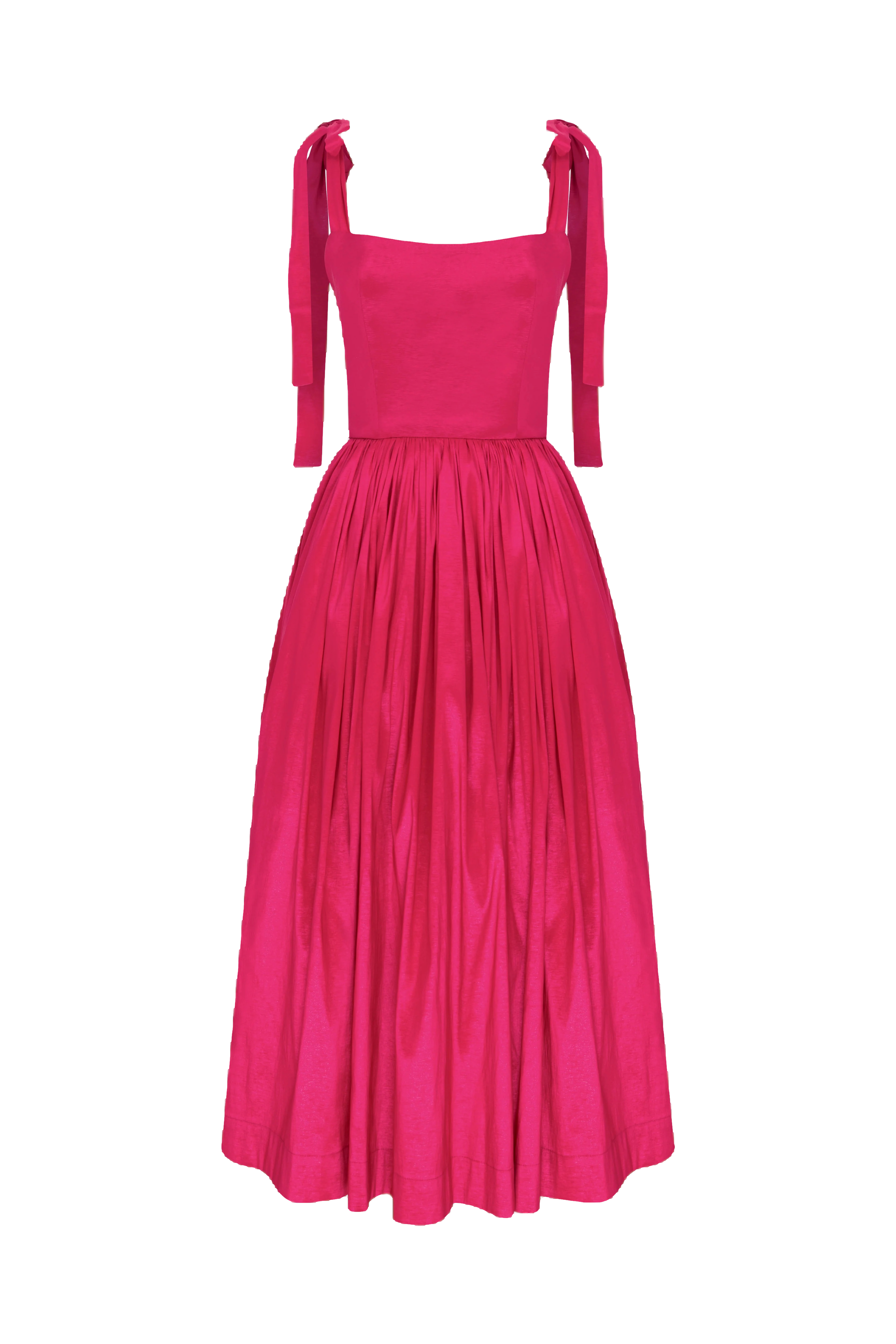 Nazli Ceren Sibby Midi Dress In Pink