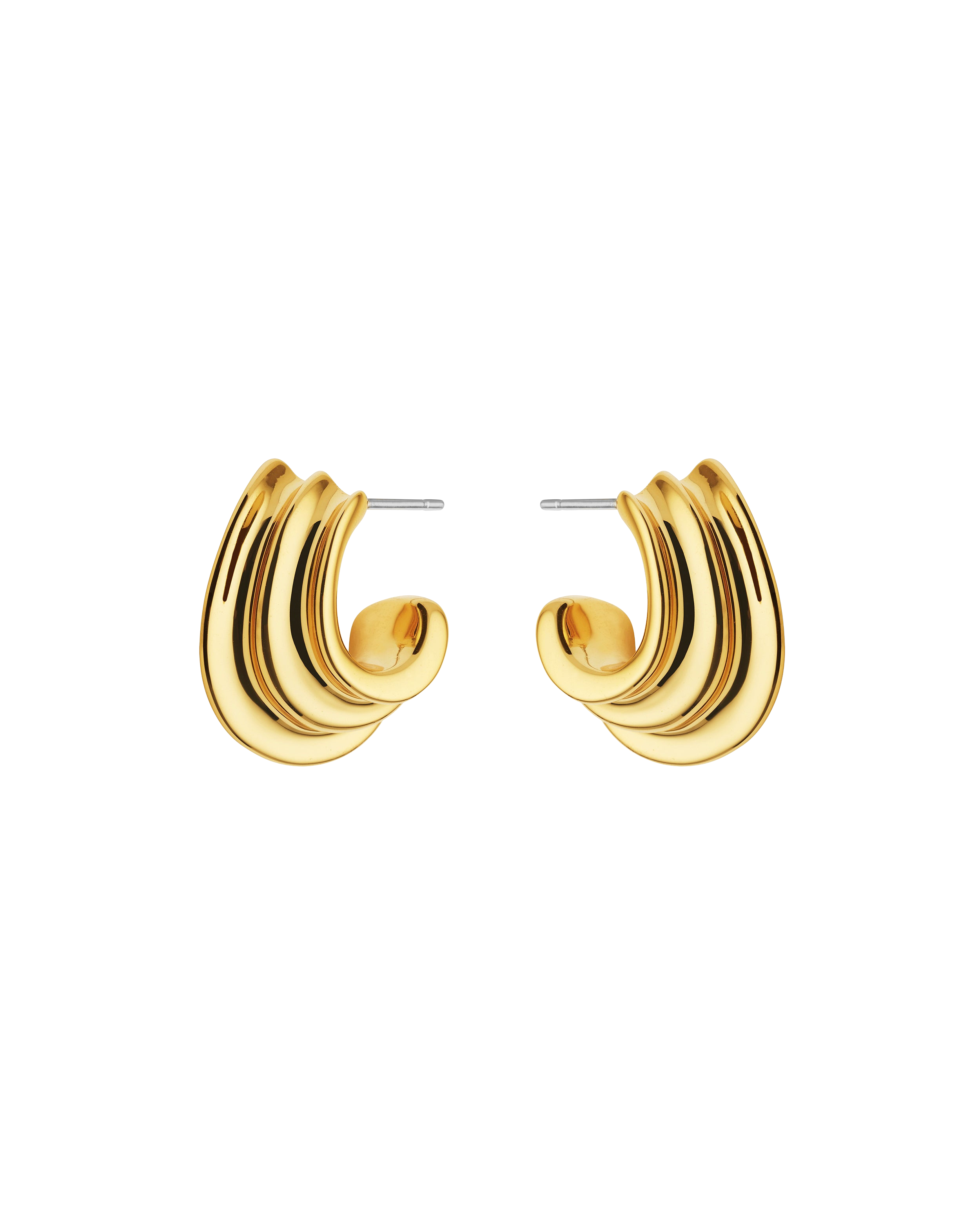 Amber Sceats Tillie Earrings In Gold