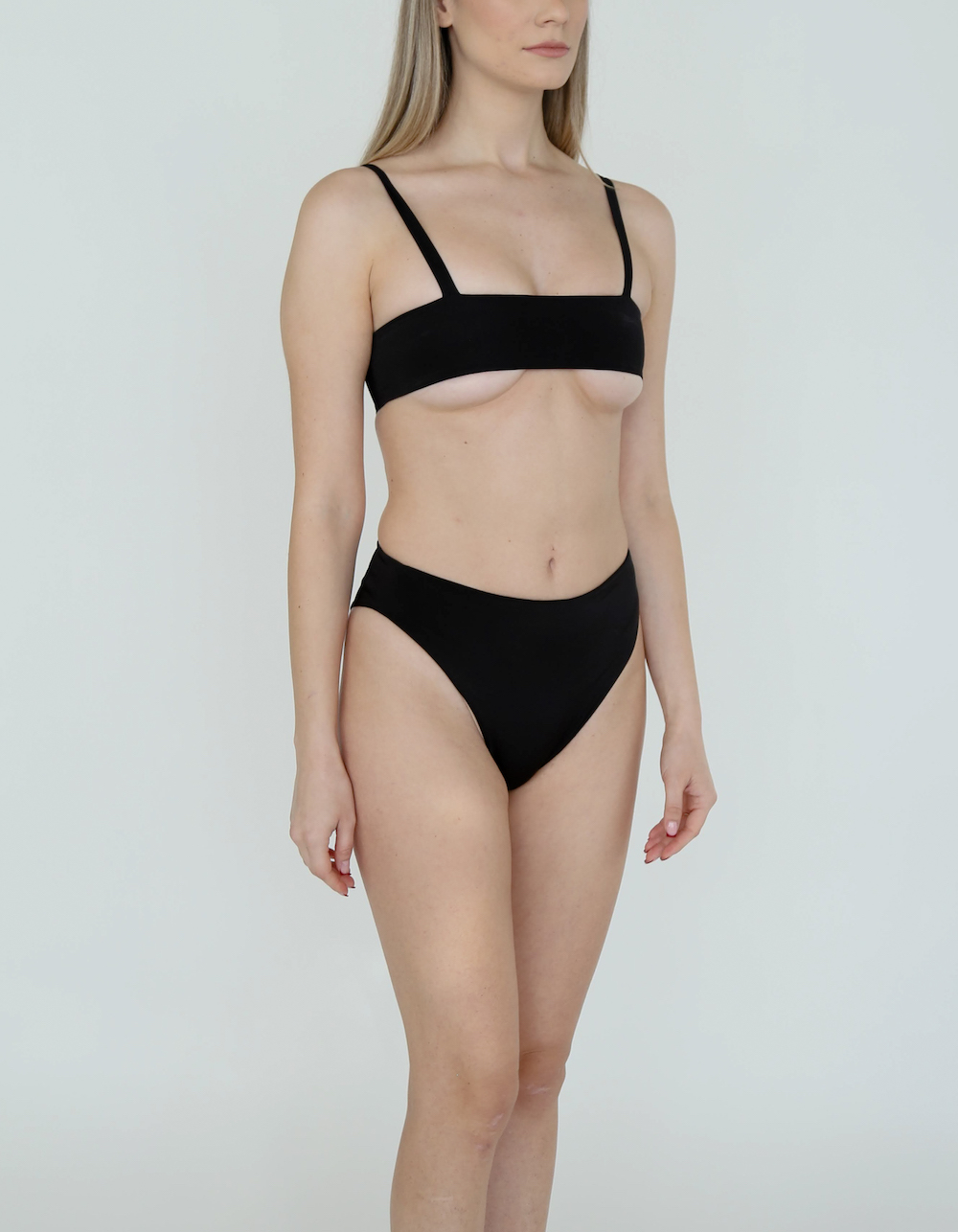 Plain Jane - Black Bikini Set (FINAL SALE)