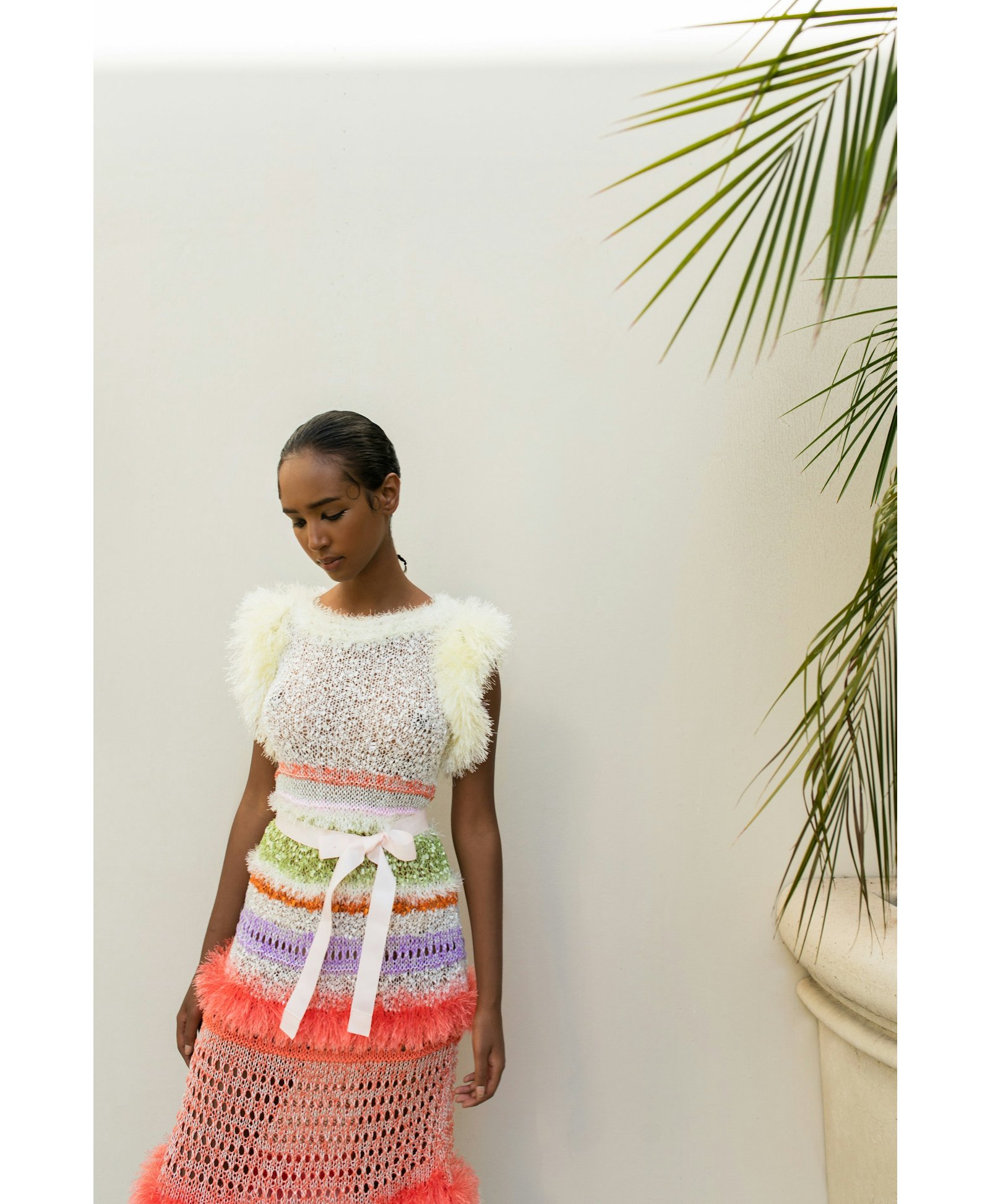 Merlyn Handmade Knit Dress made by ANDREEVA
