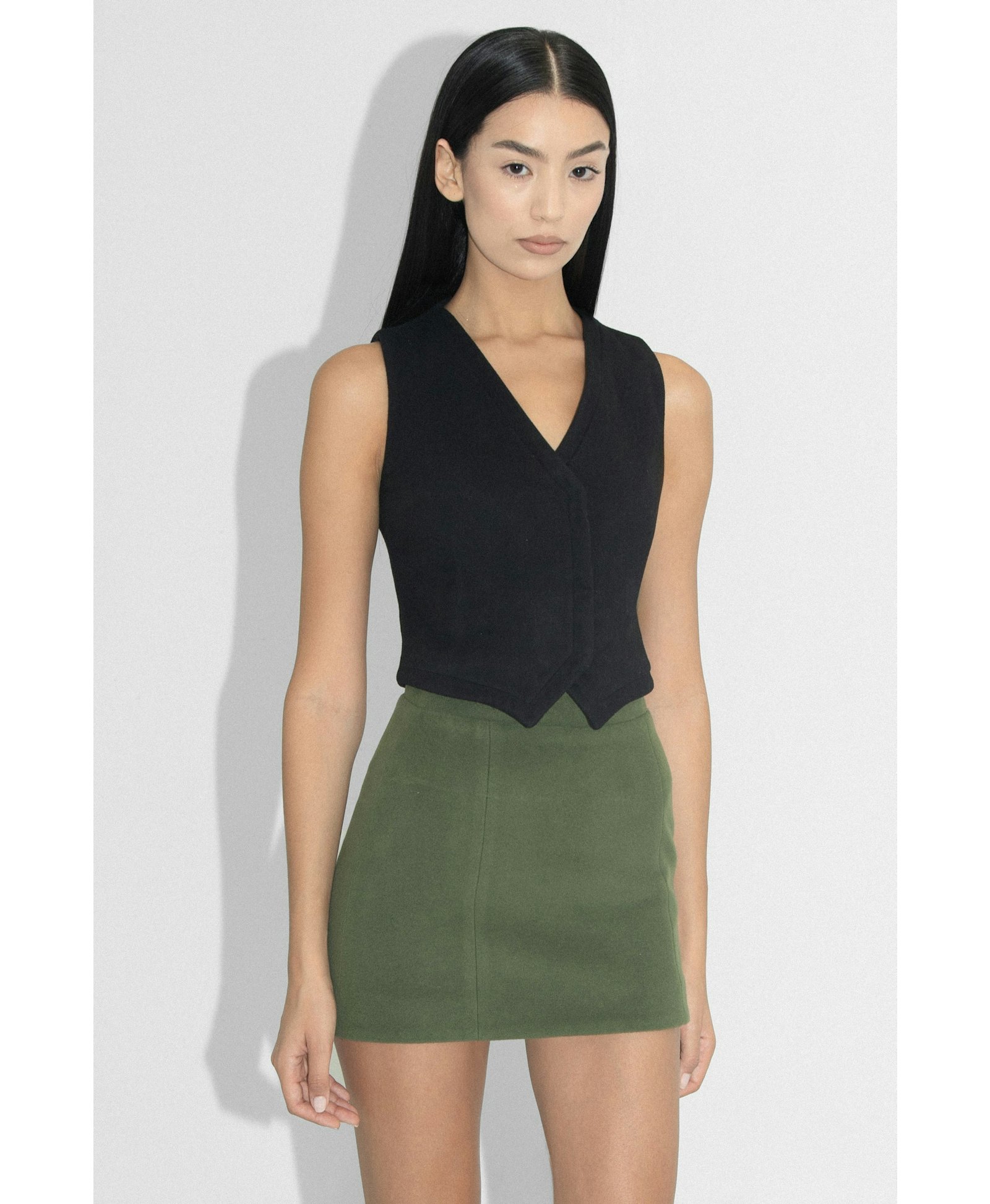 CASHMERE MINI SKIRT made by Vestiaire d'un Oiseau Libre