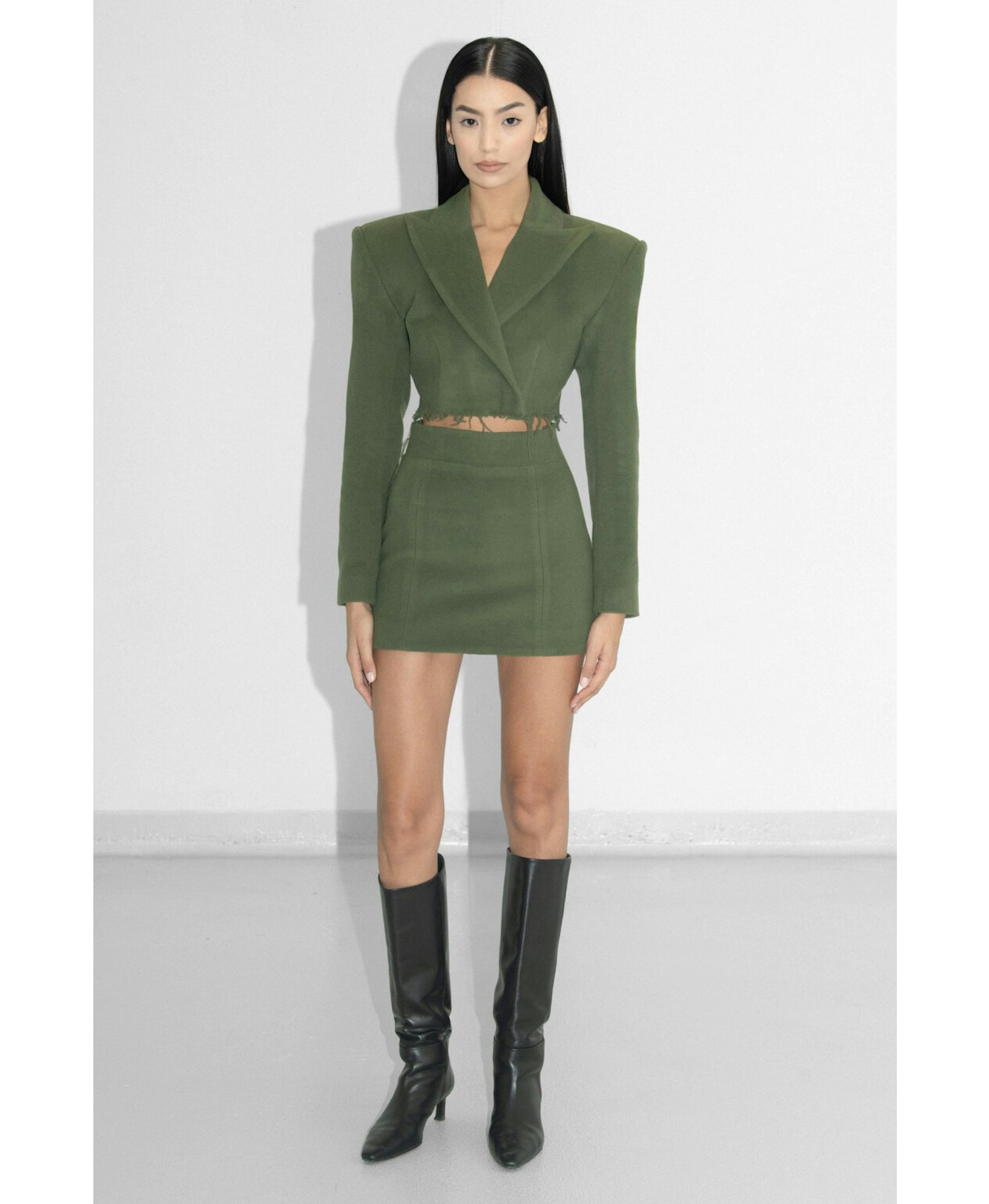 CASHMERE MINI SKIRT made by Vestiaire d'un Oiseau Libre