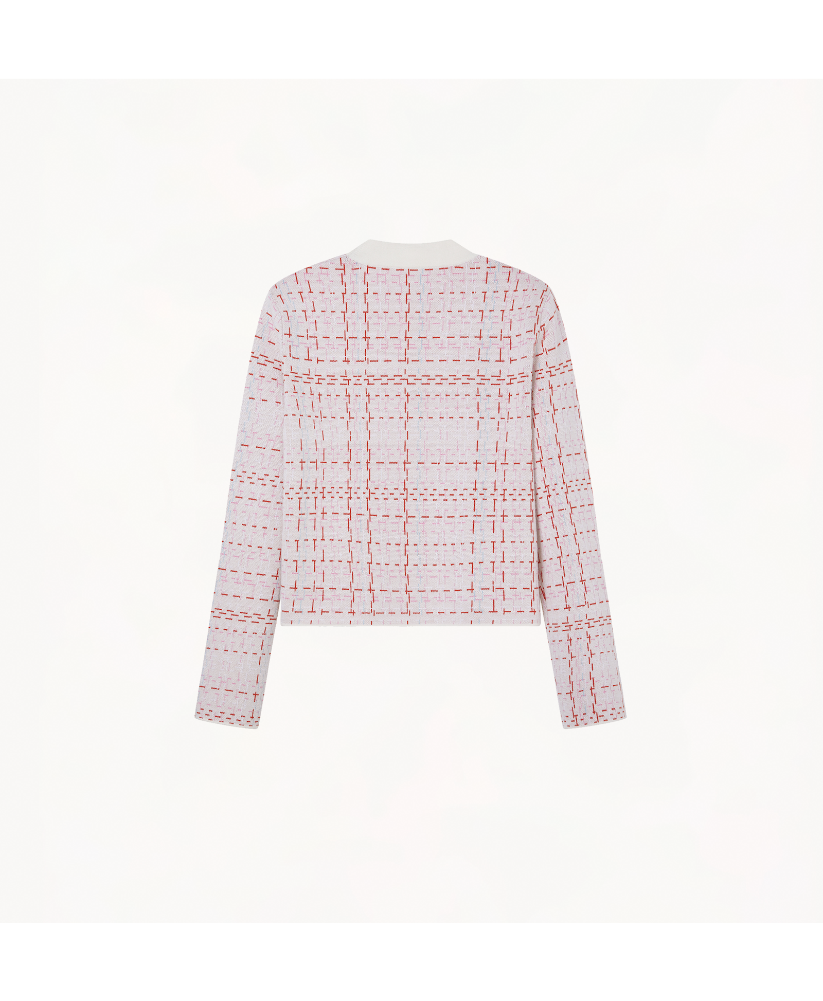 JACQUARD MANDARIN JACKET made by CRUSH Collection