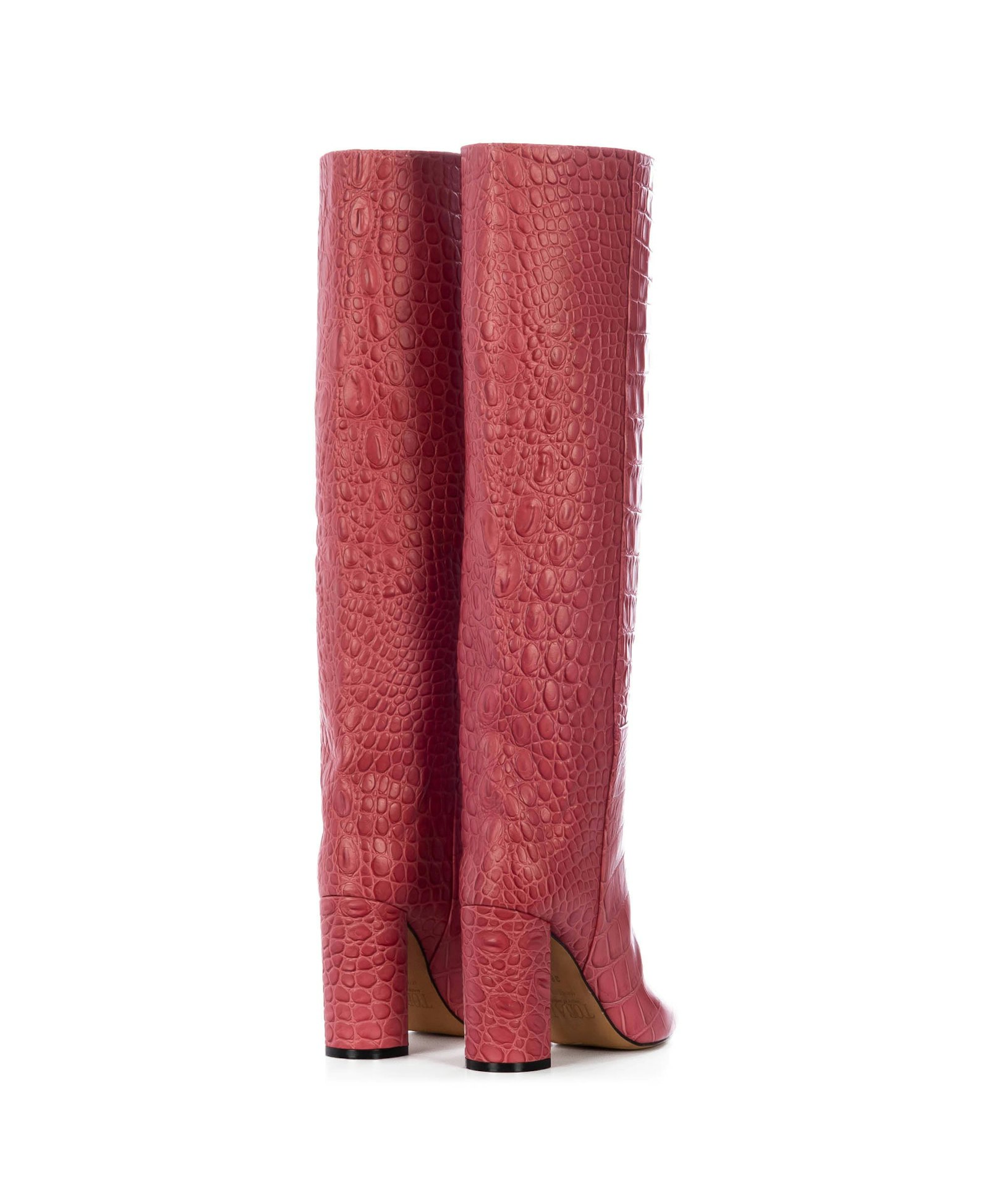 LAMPONE TALL BOOTS WITH ANIMAL PRINT made by Toral