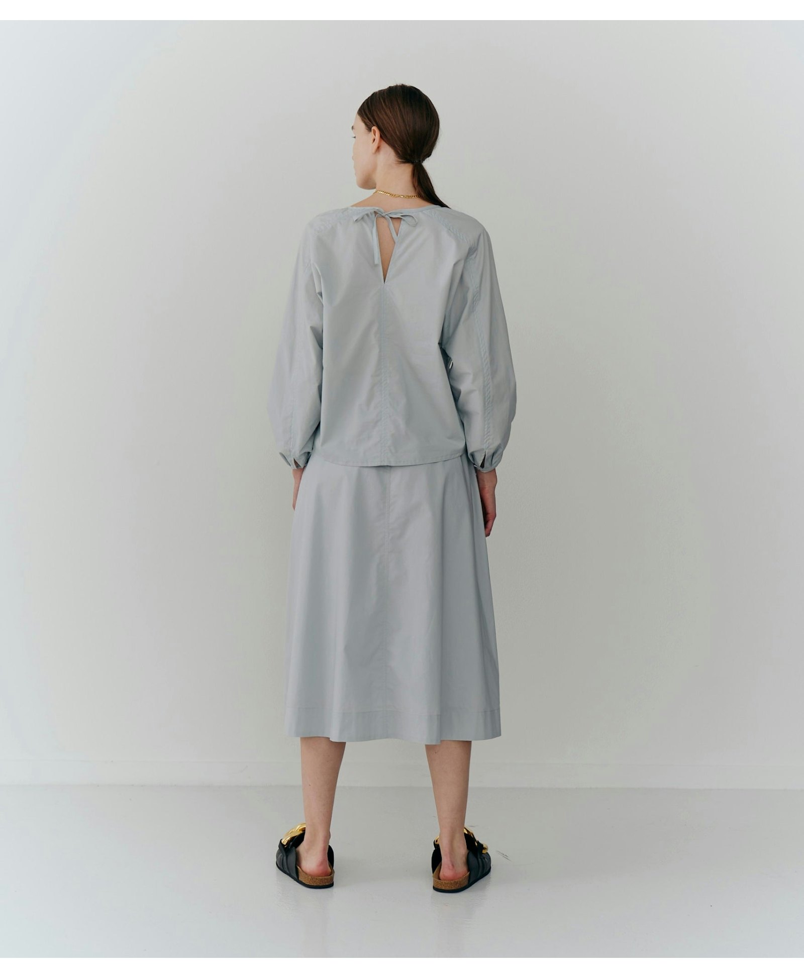 Berna Skirt - Dust Blue made by HERSKIND