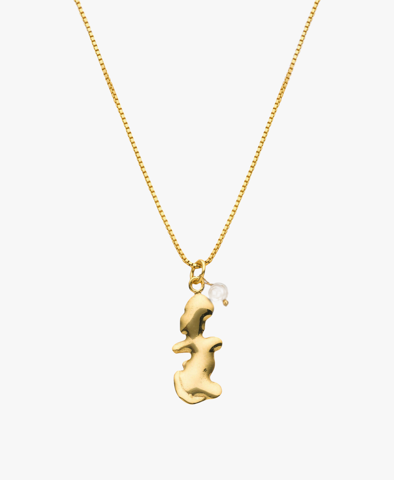 Euphoria Shaman Small Necklace Gold in Gold made by Eva Remenyi