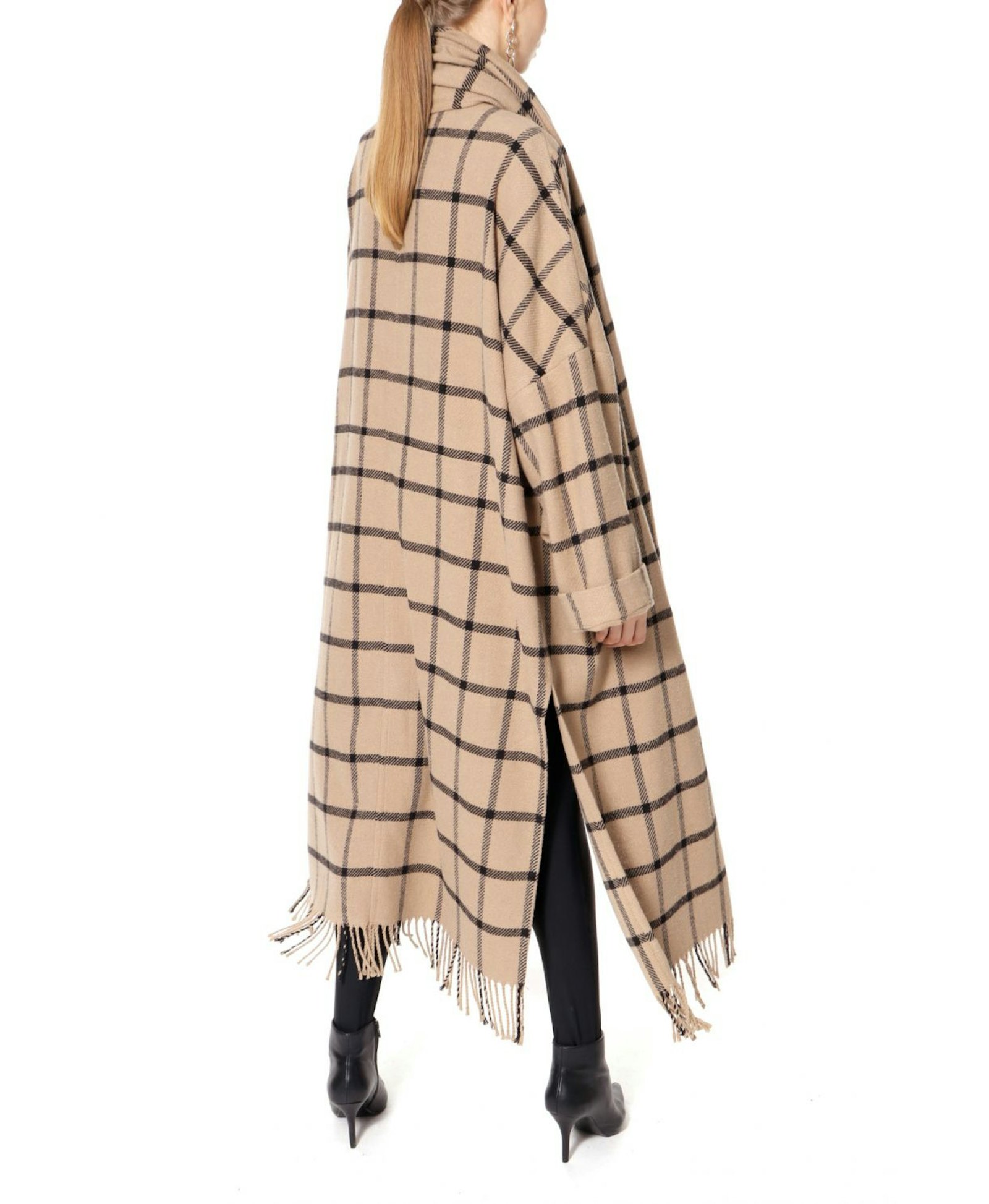 Coat Mischa Nomad in Beige made by HALEWSKI