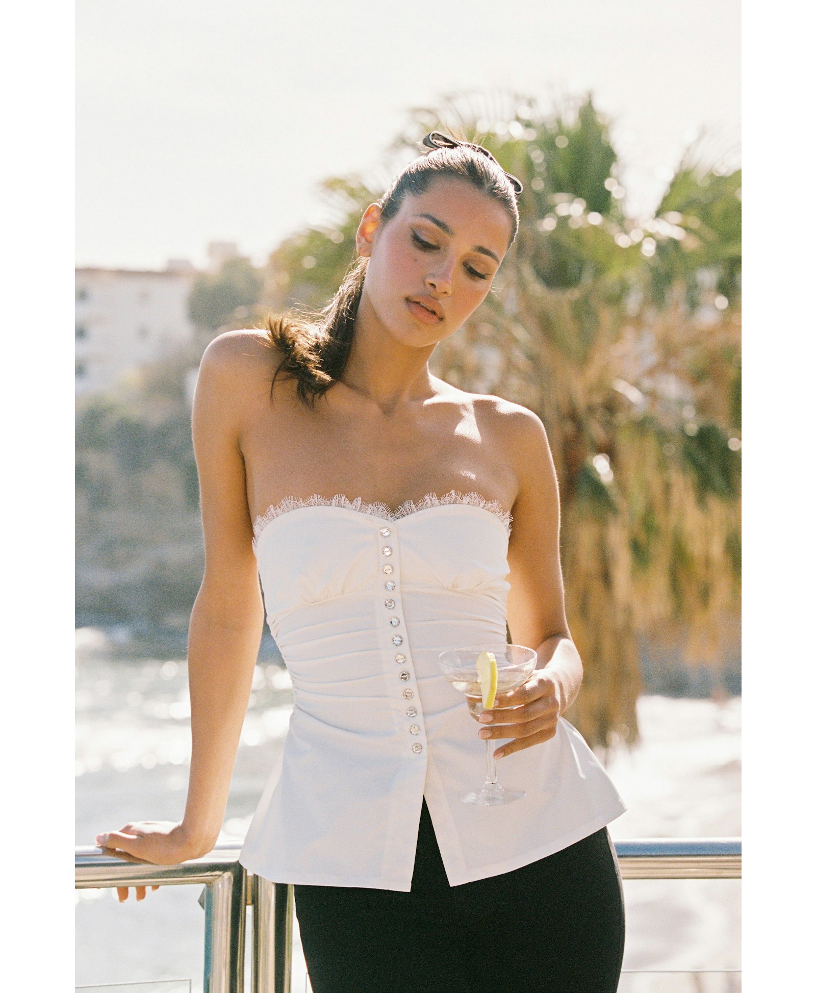 Margaux Top (White) made by Nana Jacqueline