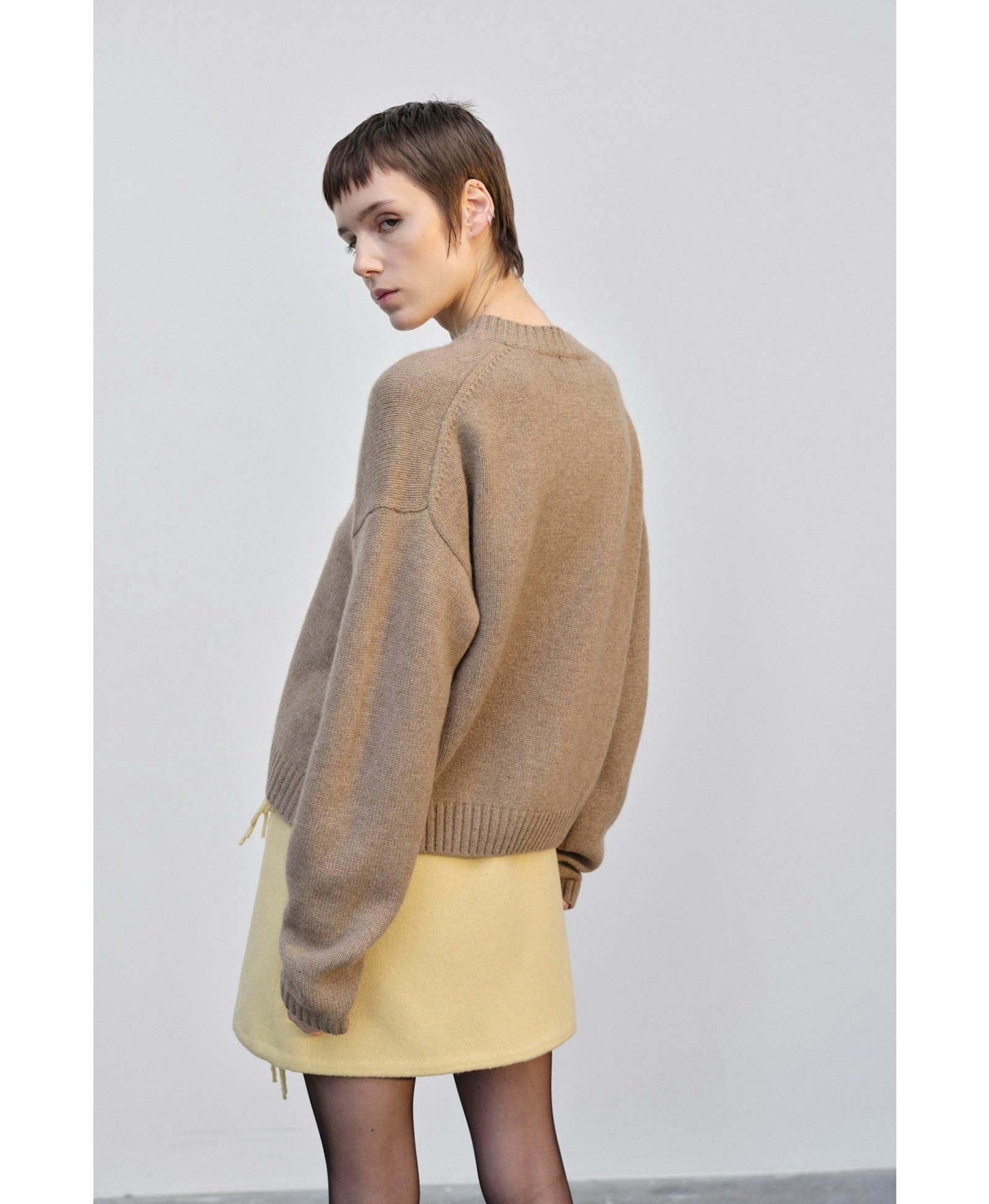 Windy Skirt - Pale Yellow made by HERSKIND