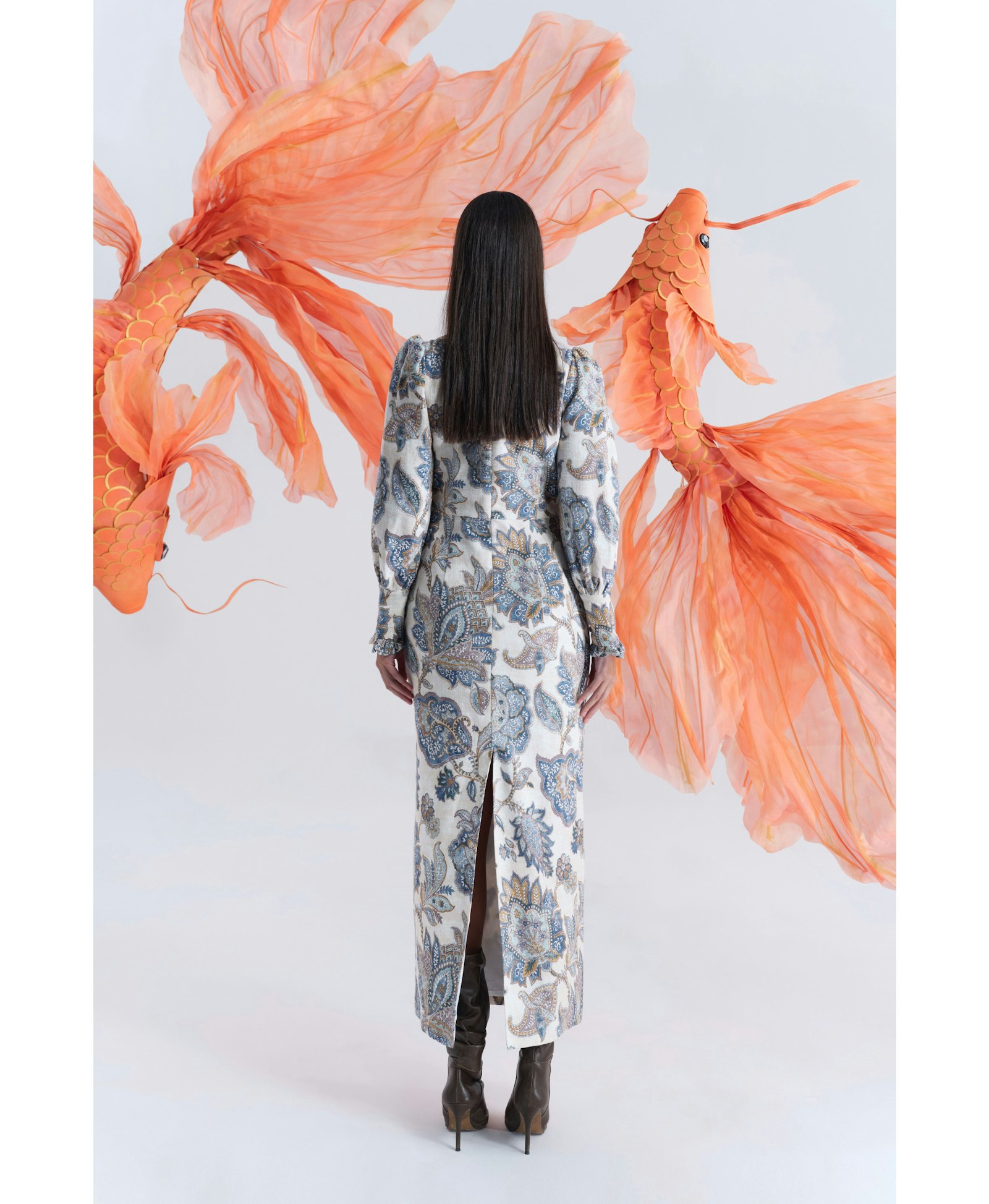 Harper Midi Dress made by JUSTIN TONG