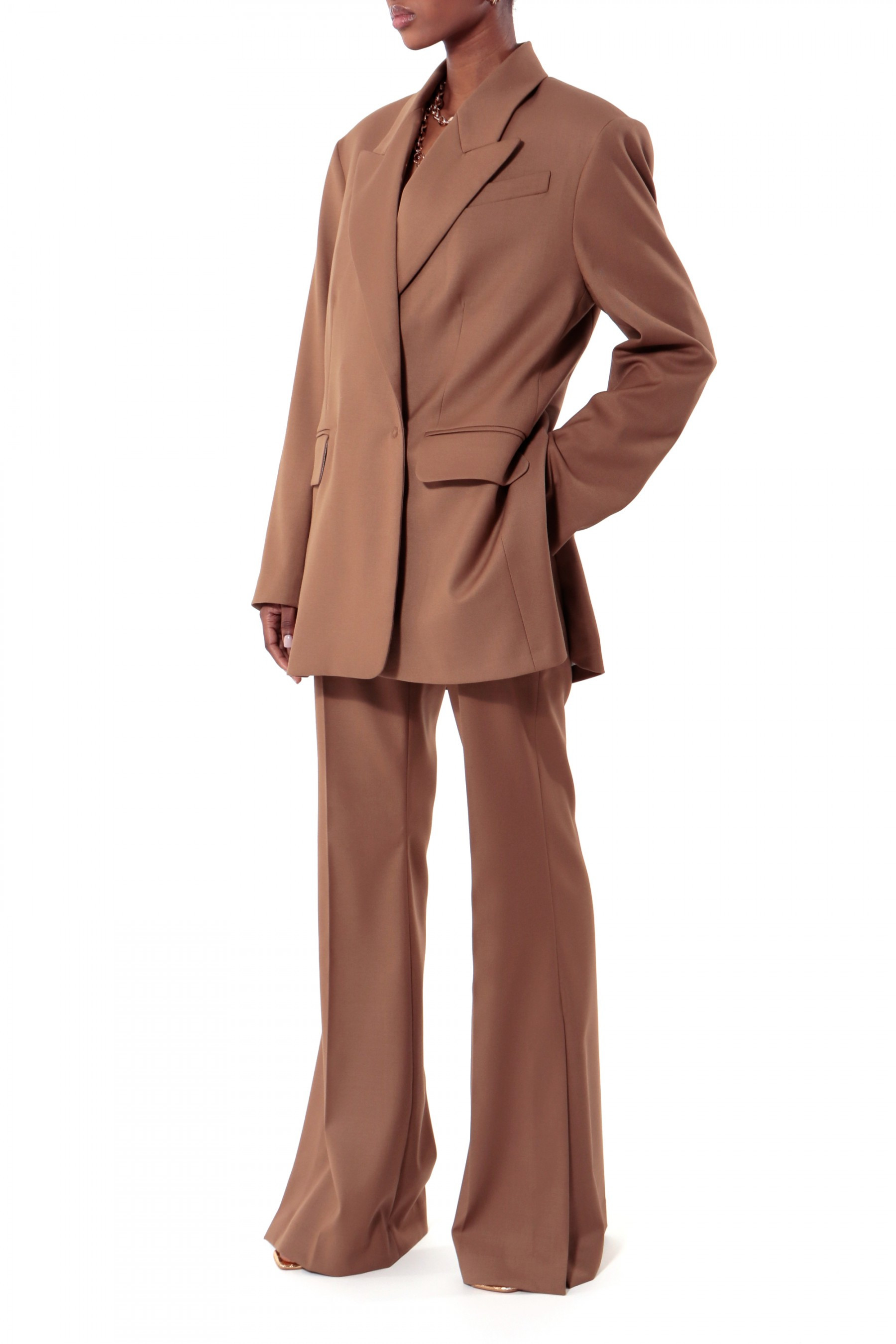 Shop Aggi Blazer Blair Camel Brown