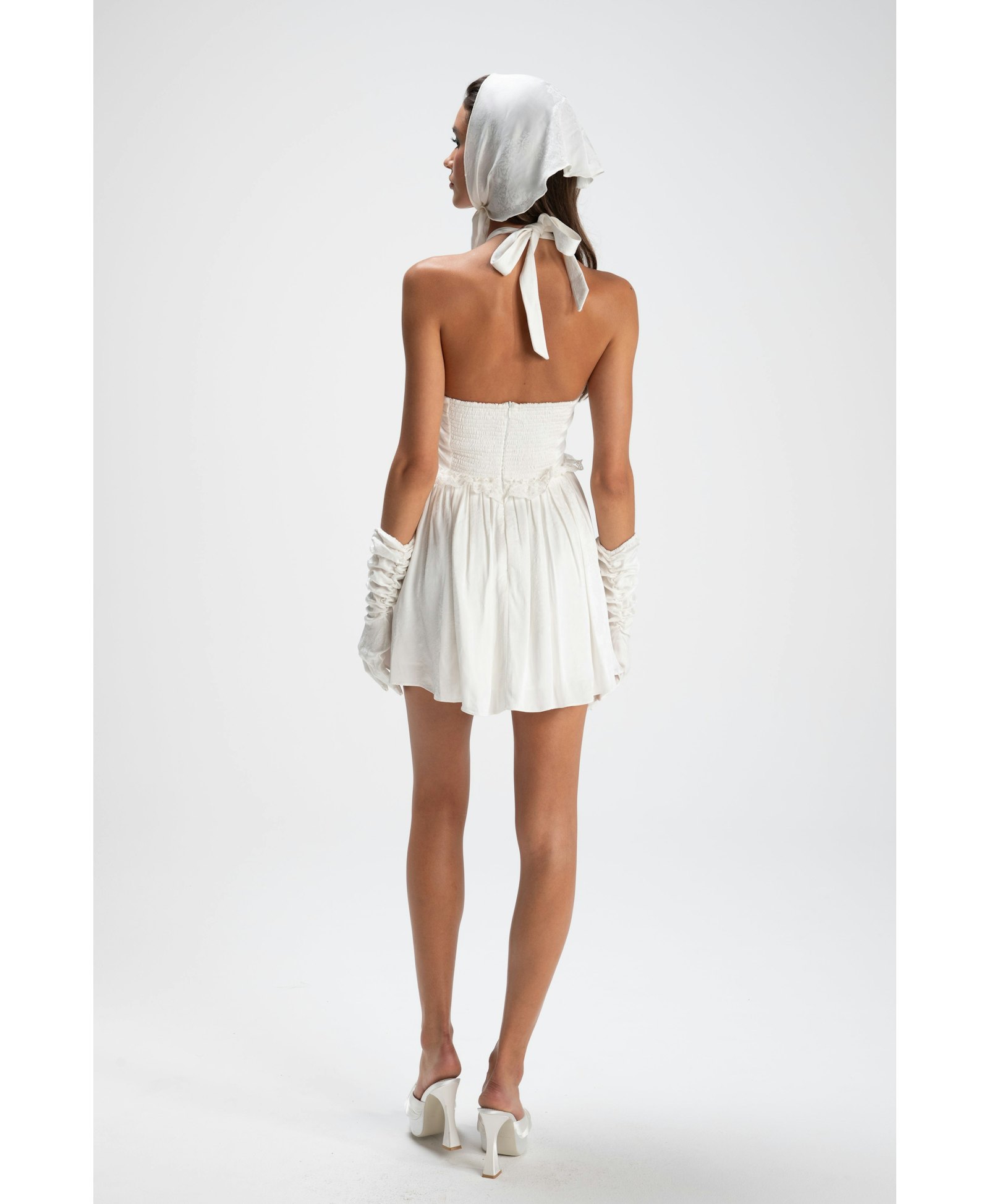 Allie Dress (White) in White made by Nana Jacqueline