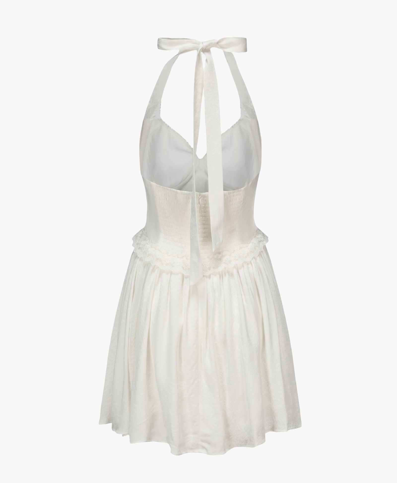 Allie Dress (White) in White made by Nana Jacqueline