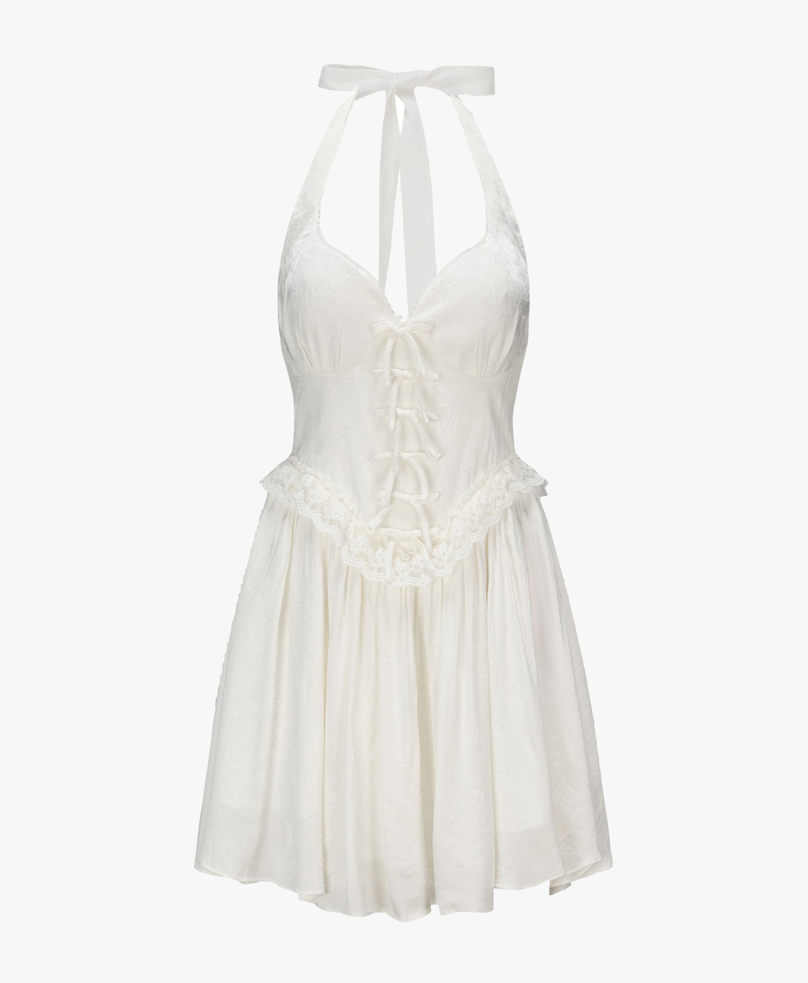 Allie Dress (White) in White made by Nana Jacqueline