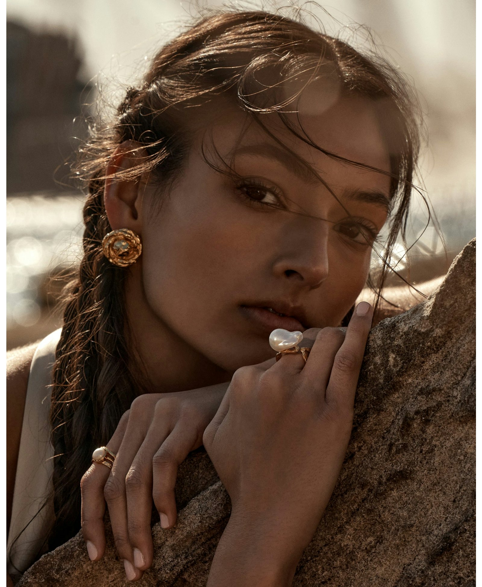 Suri Earrings made by Amber Sceats