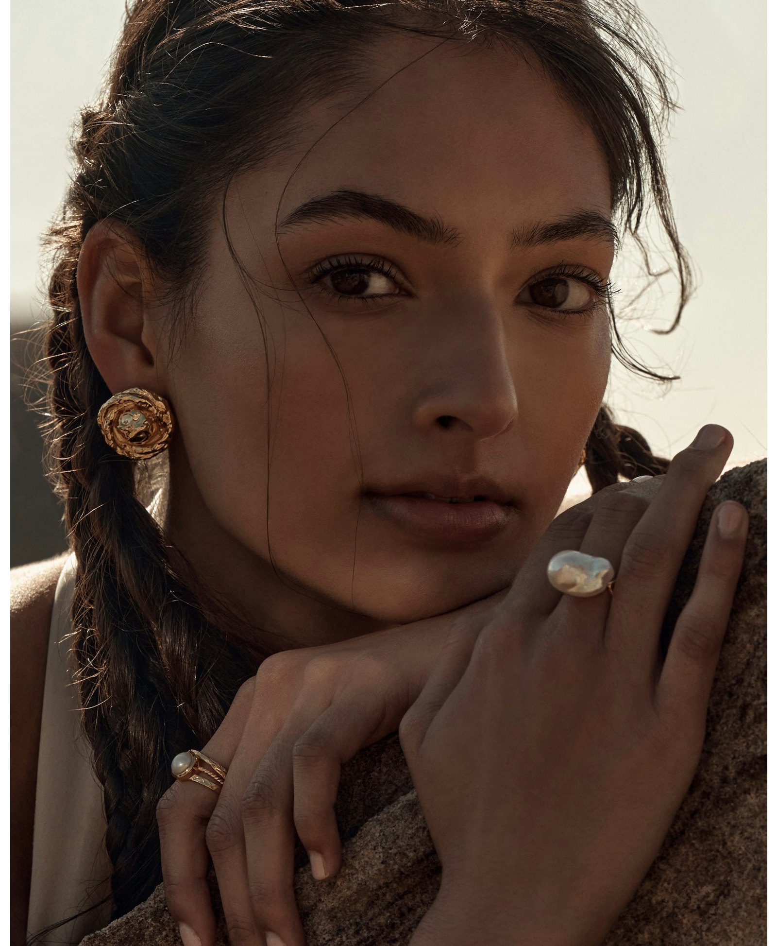 Suri Earrings made by Amber Sceats