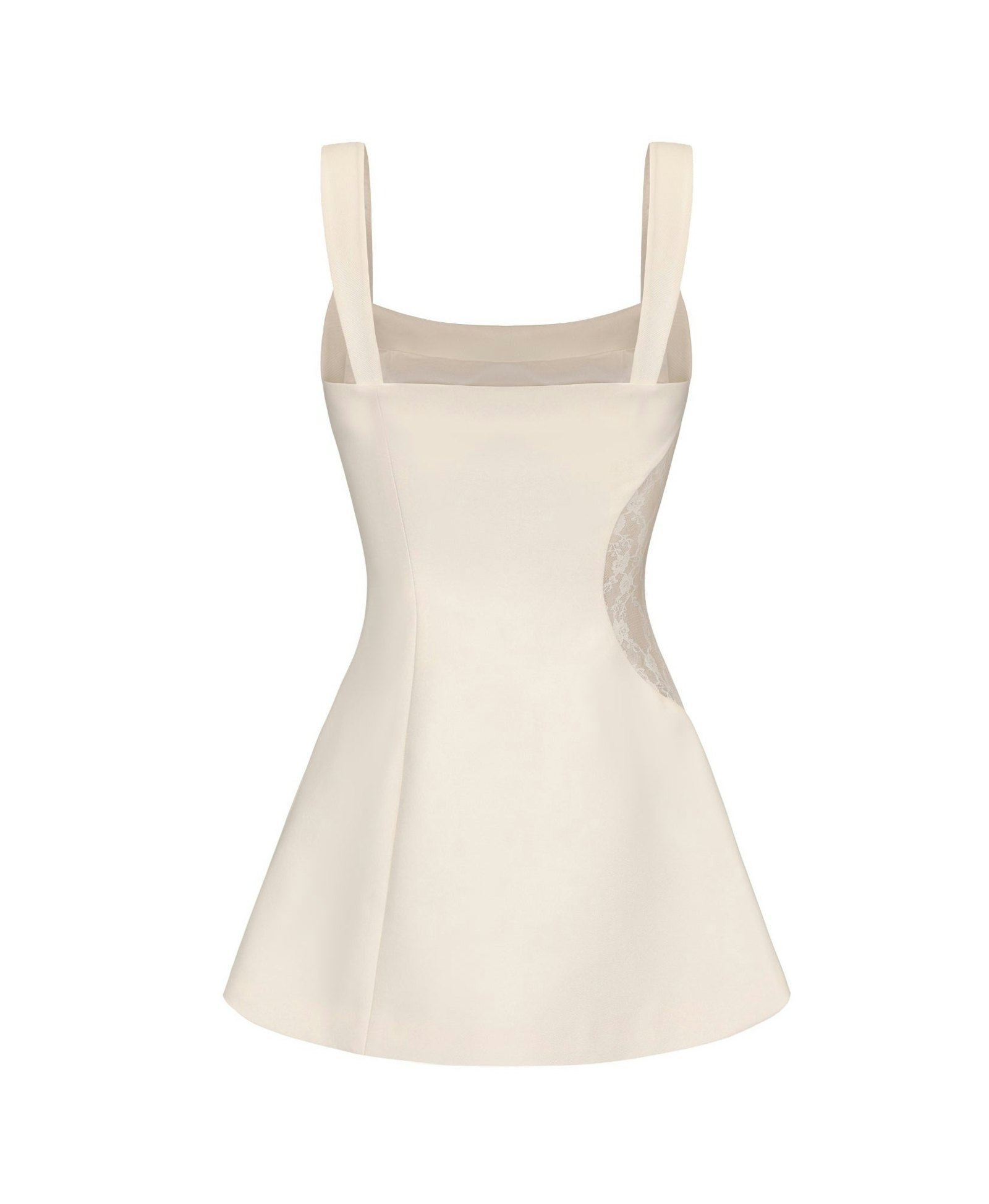 Selena Dress (White) made by Nana Jacqueline