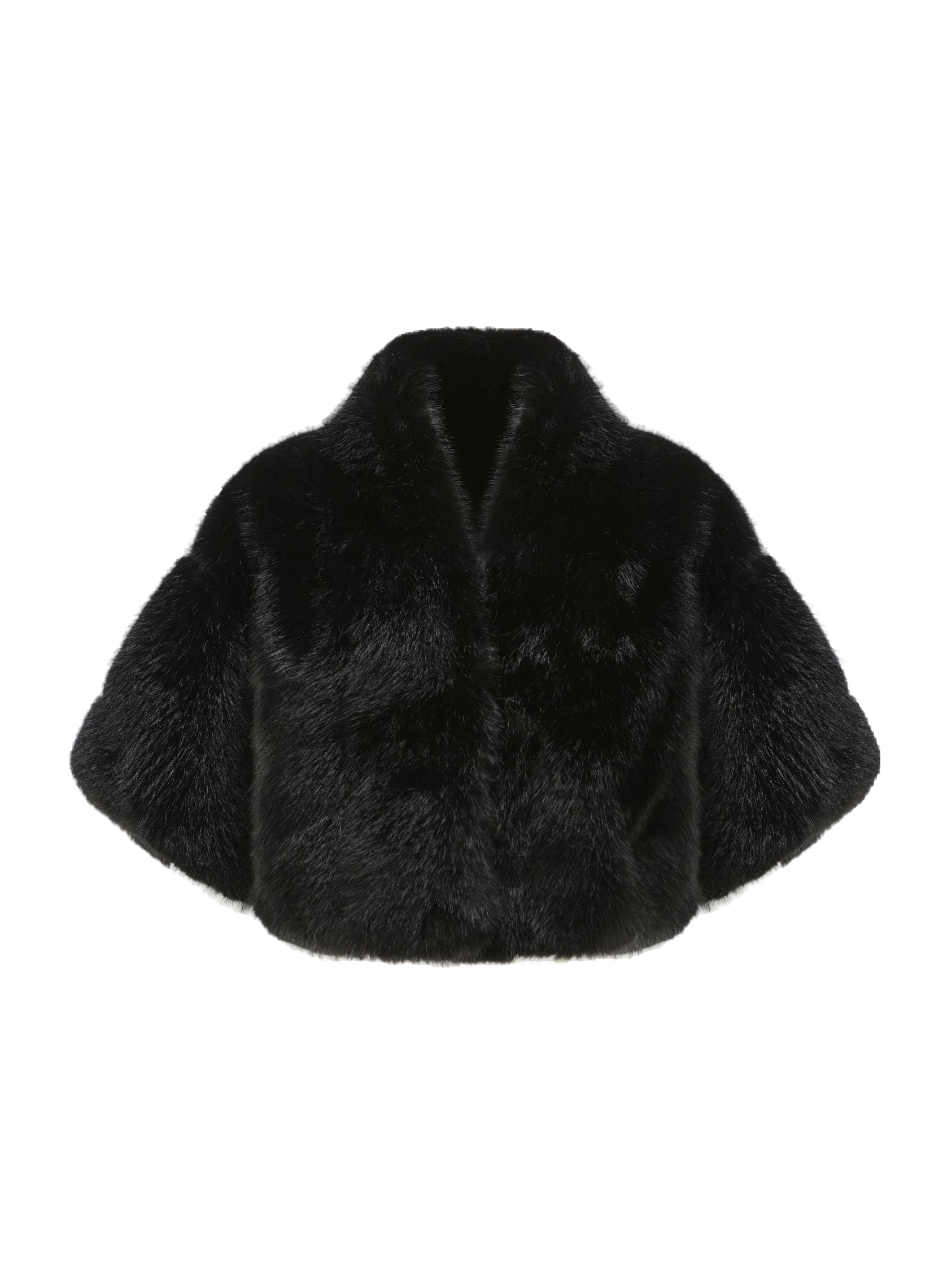 Nana Jacqueline Sophia Fur Coat (black)