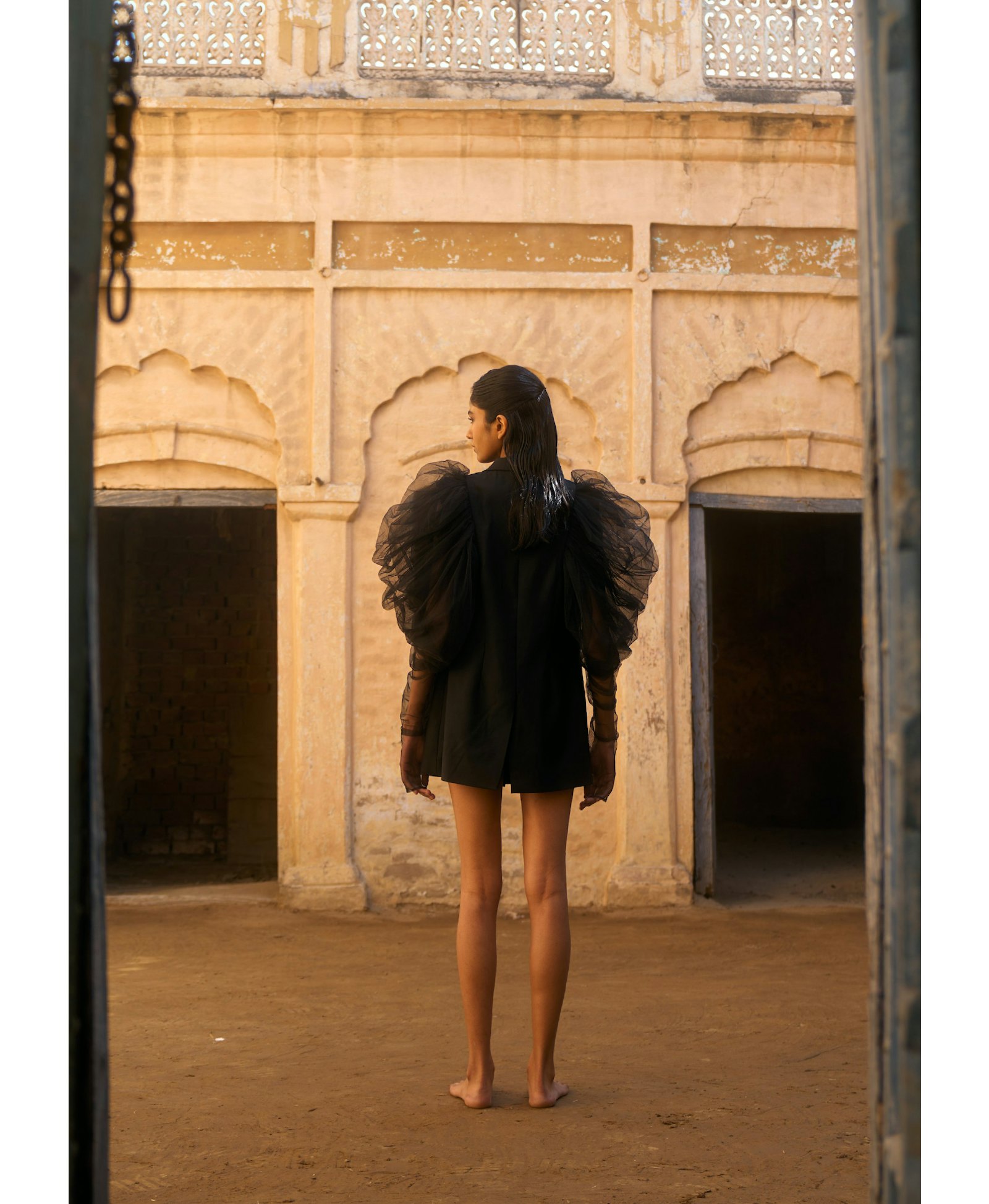 Cashmere Wool Blend Blazer made by Szabo Sihag