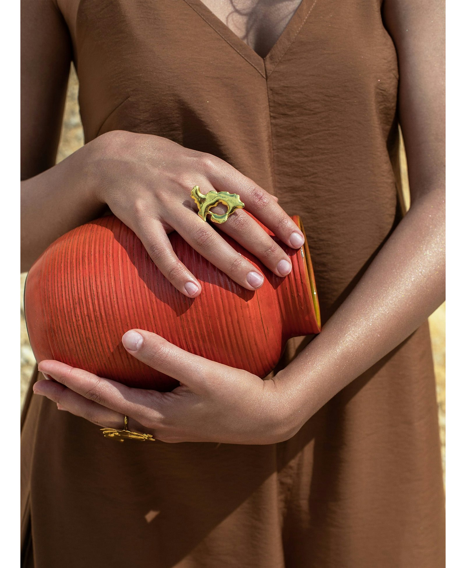 Euphoria Universe Ring Gold in Gold made by Eva Remenyi