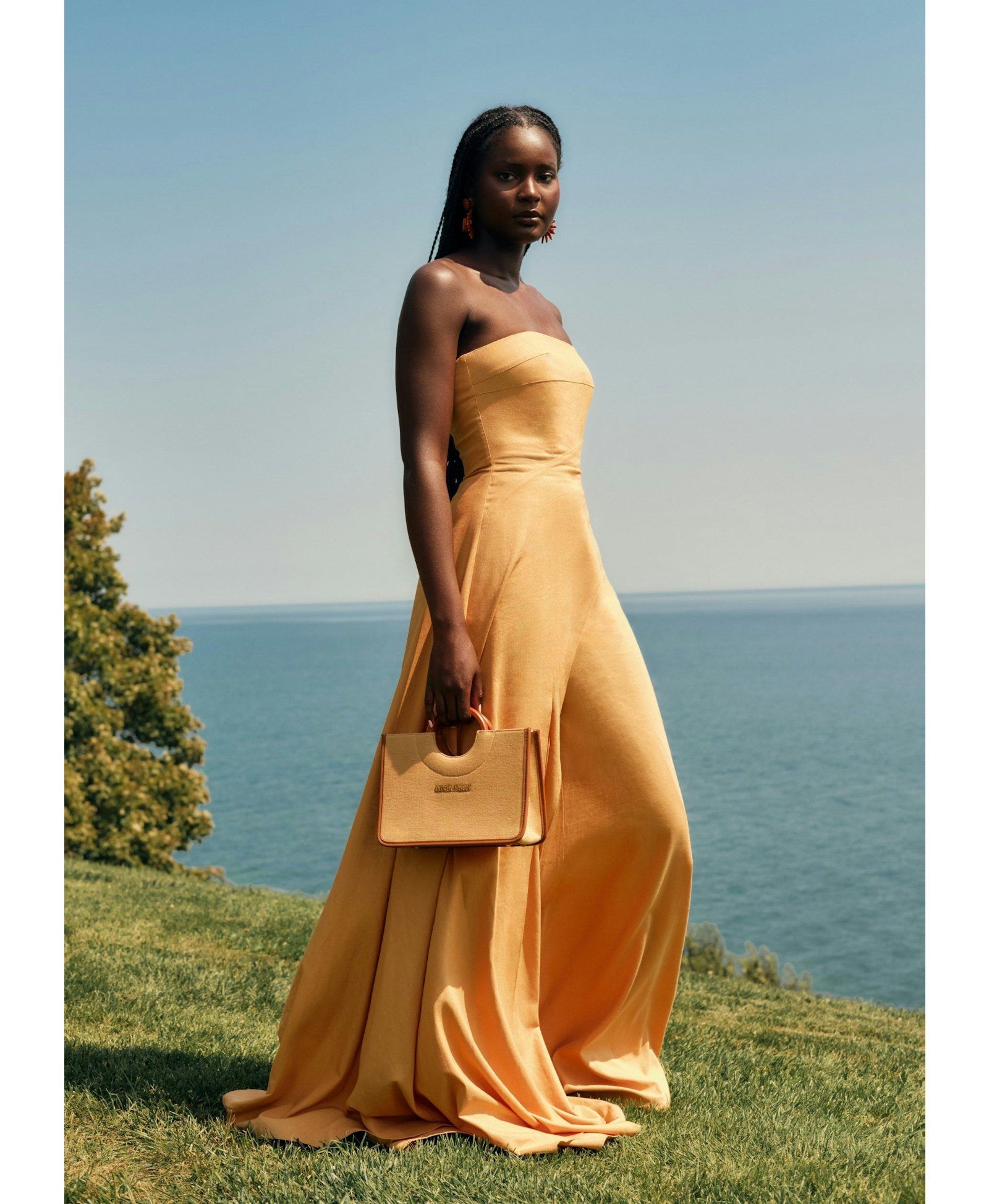 FORA TOP - MUSTARD made by Andrea Iyamah