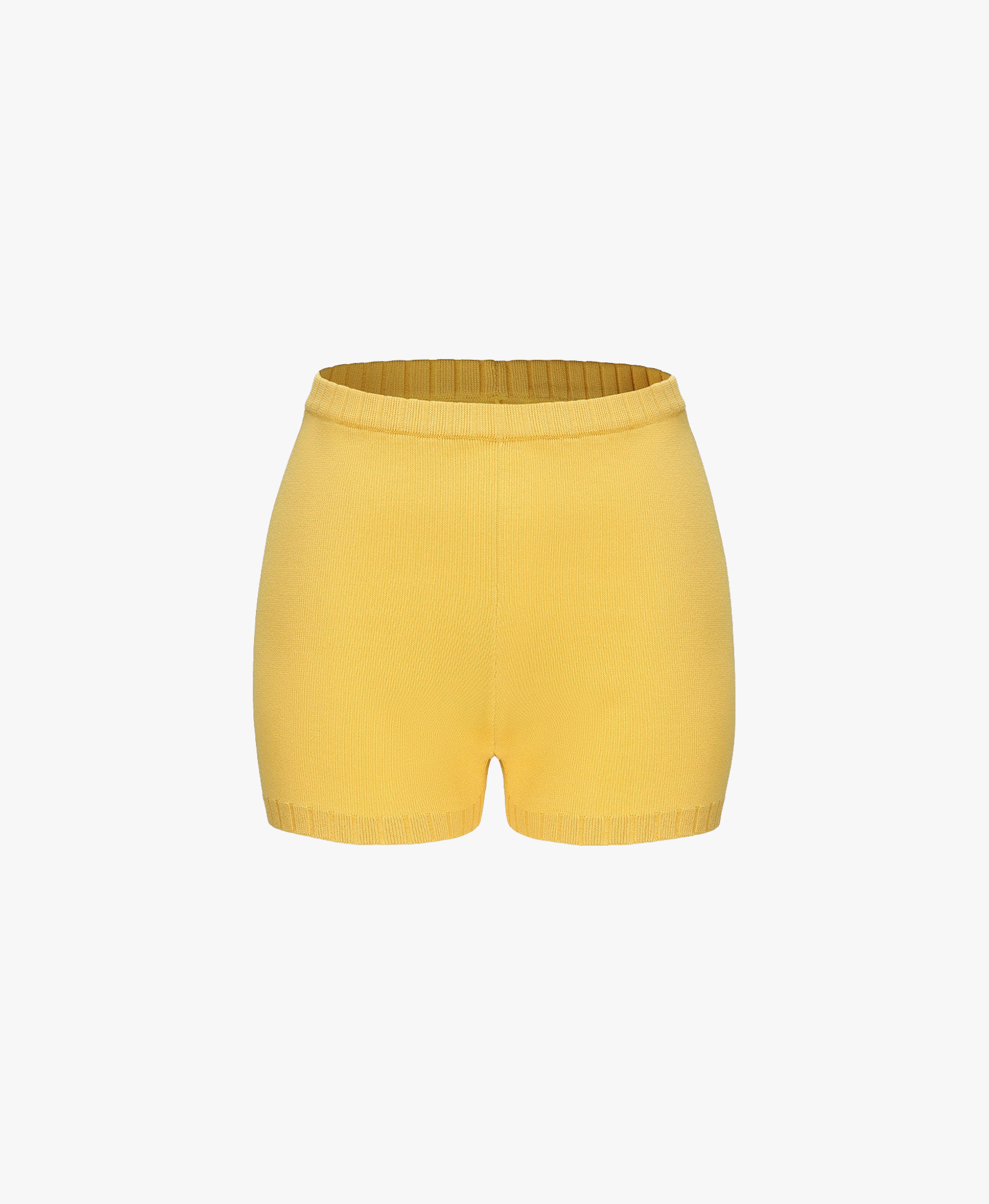 Kennedy Knit Shorts (Yellow) made by Nana Jacqueline