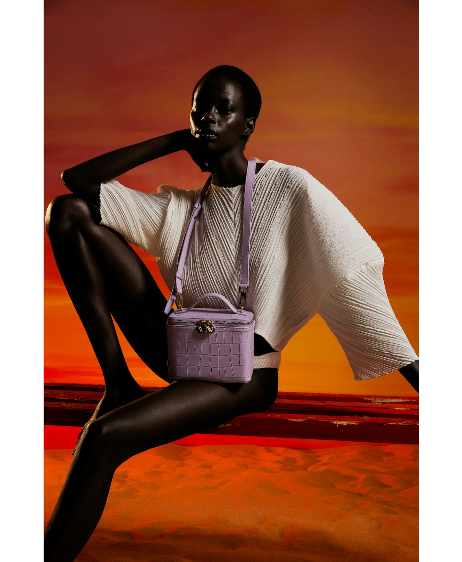 Betty Lila in Purple made by Maven Bag