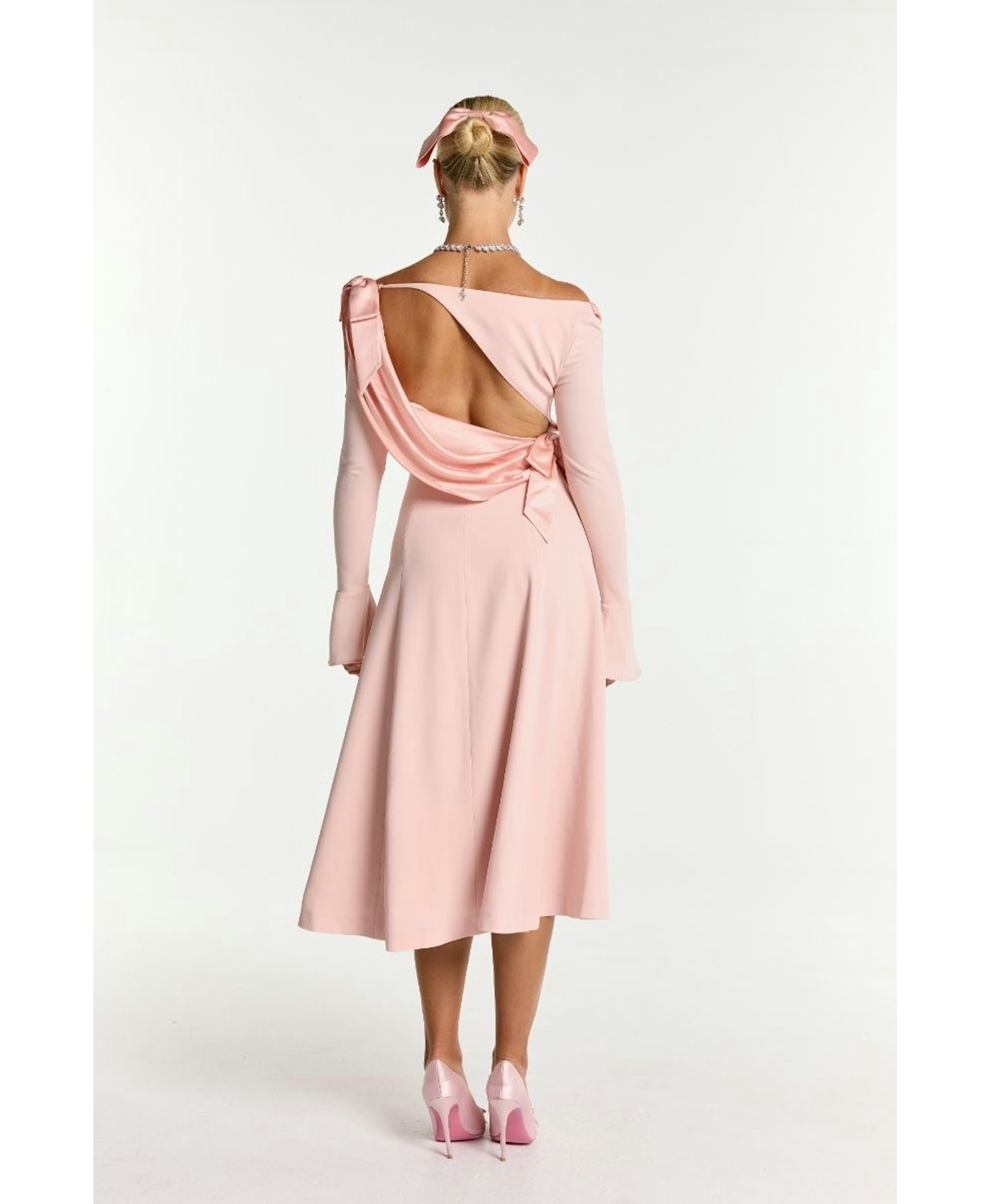 Giselle Dress (Pink) made by Nana Jacqueline