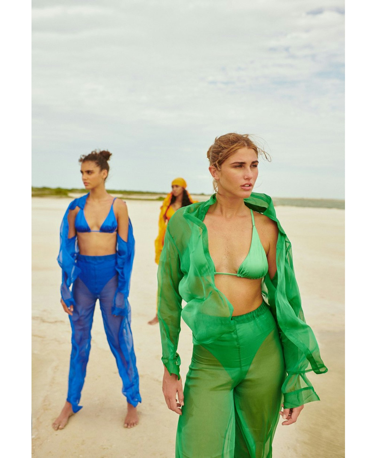 Gaia Shirt in Green made by BAOBAB