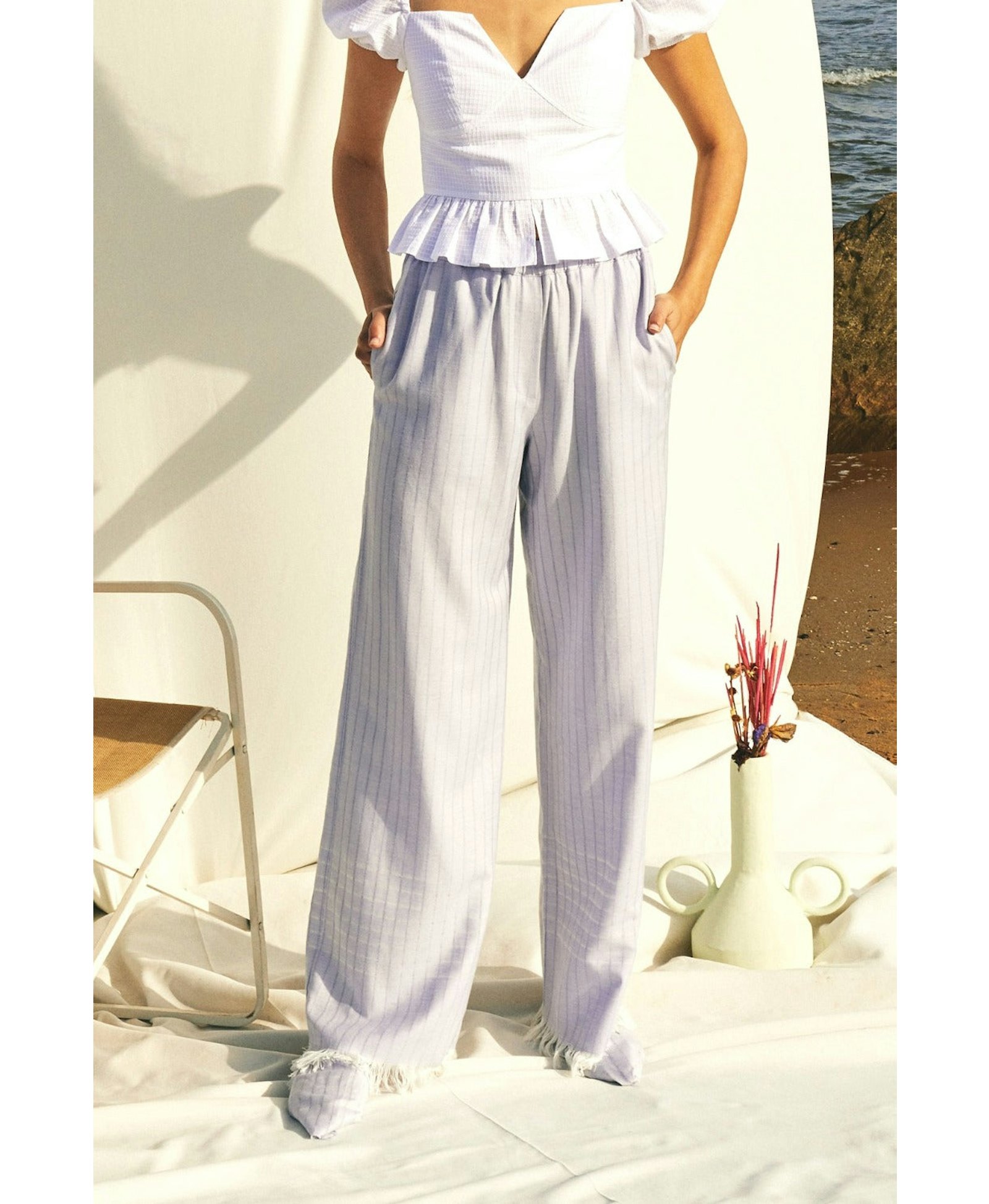 Anville Linen Pants made by Nazli Ceren